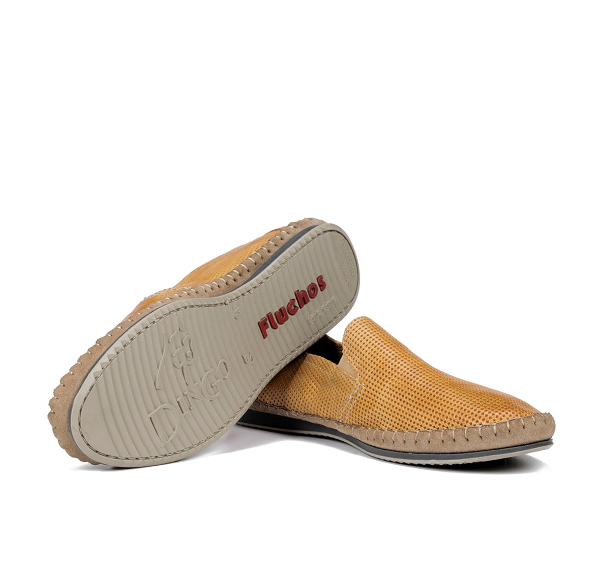 Fluchos Bahamas 8674 slip-on jaune homme sans lacets