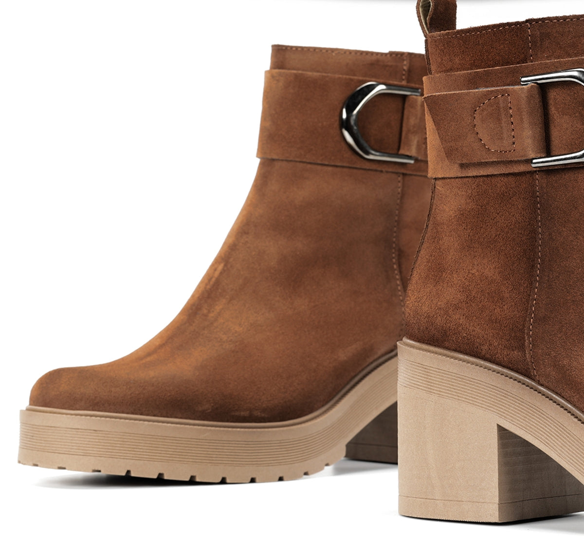 Fluchos Dorking Sarah D9573 Bottines Marron Talon