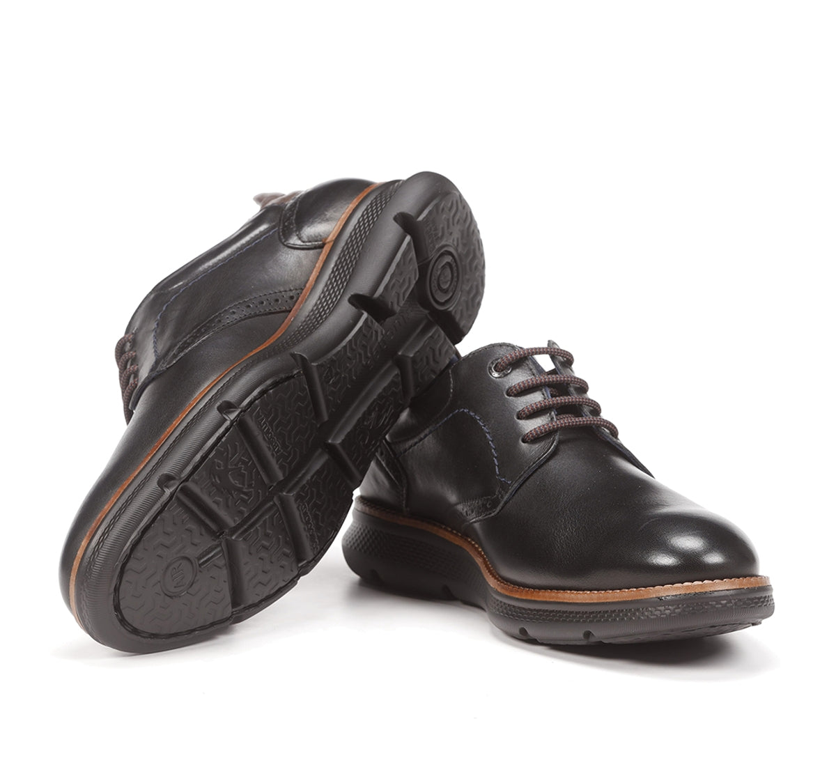 Fluchos William F1351 derbies noir homme cuir