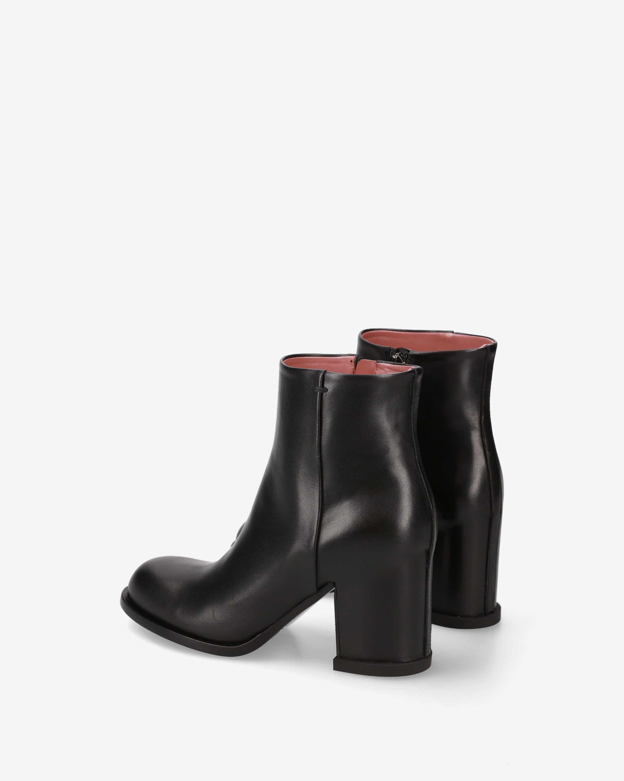 Premiata Boots bottines femme cuir noir talon 8 cm