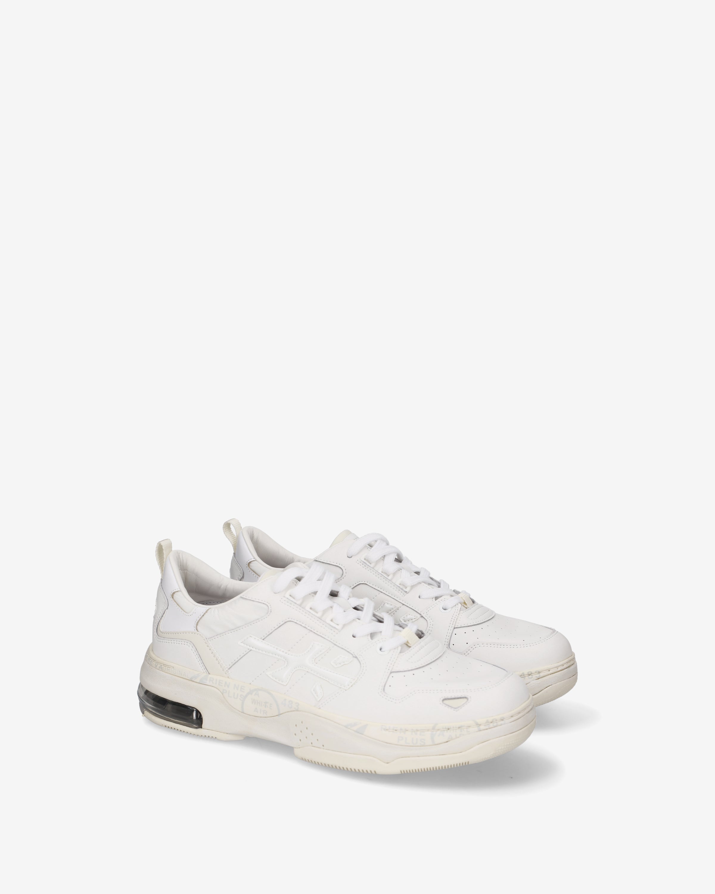 Premiata Drake 523 sneakers blanc crème homme