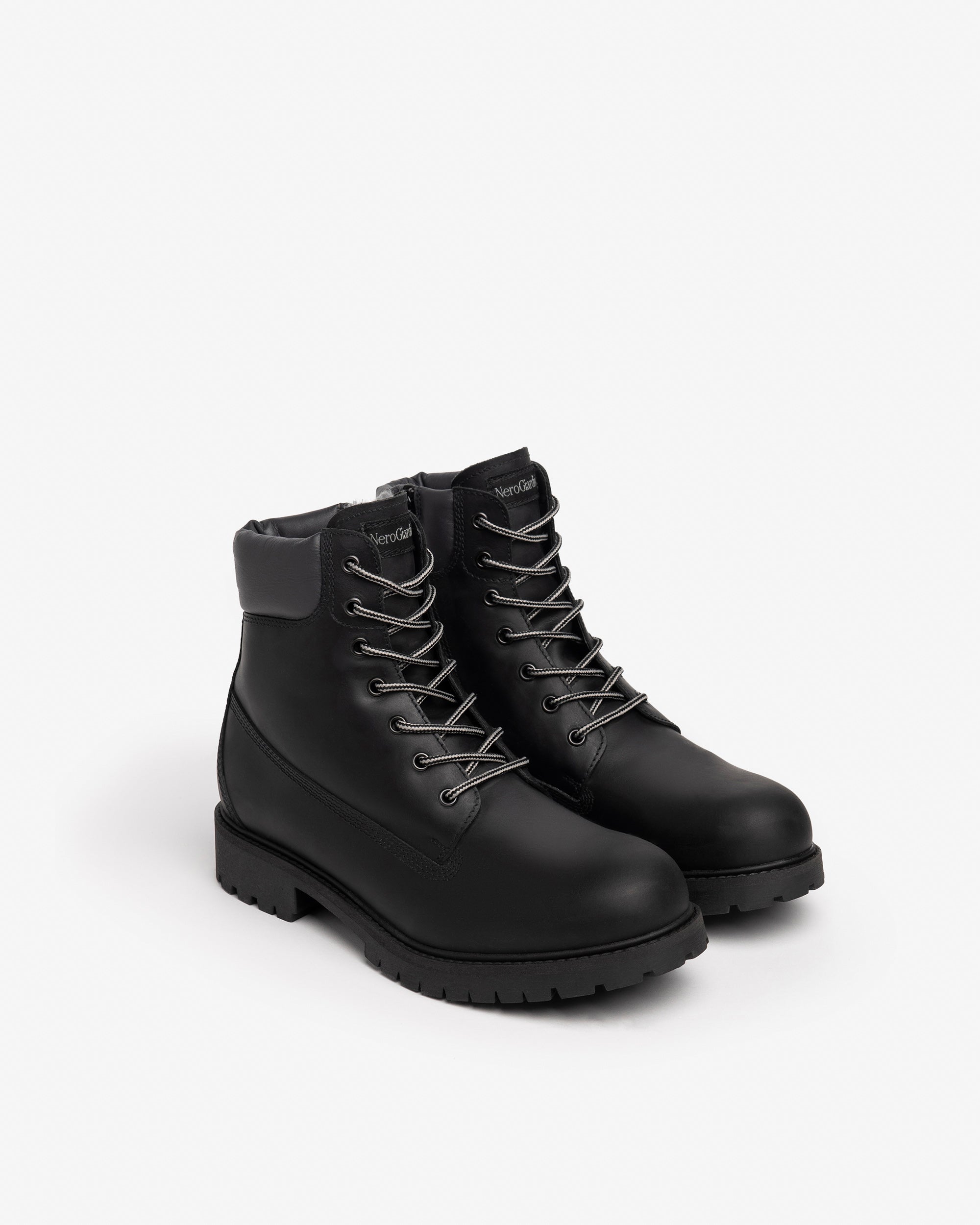 Nero Giardini Combat Boots bottines homme cuir pointure 43