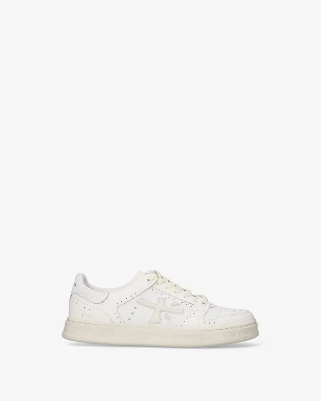 Premiata Quinn 8649 baskets homme blanc crème