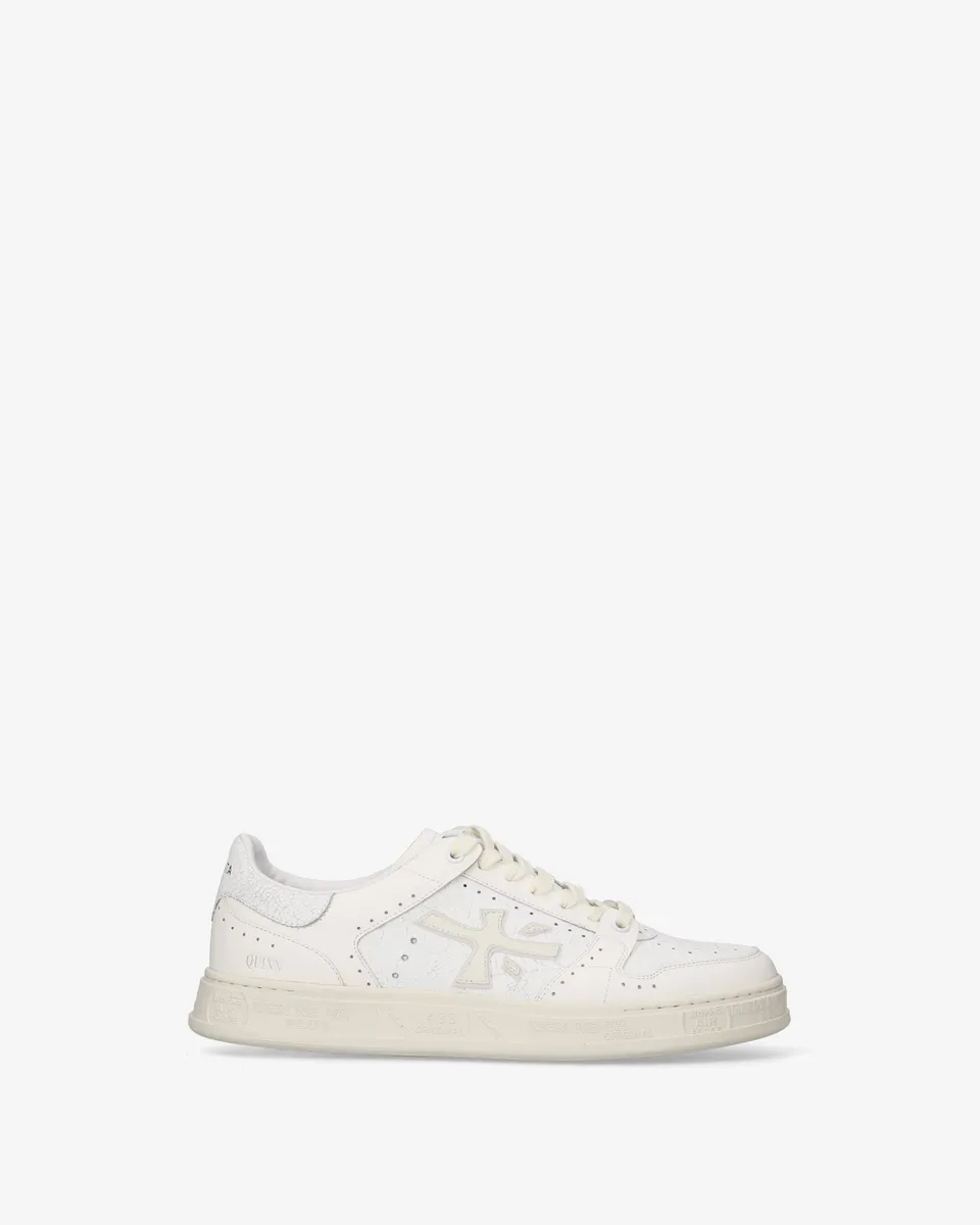 Premiata Quinn 8649 baskets homme blanc crème