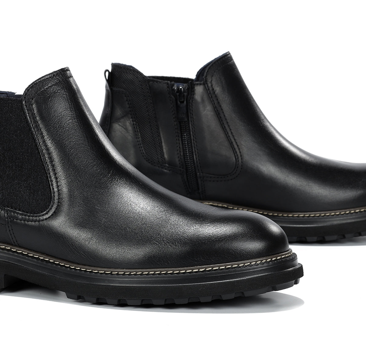 Fluchos Lincon F2057 bottine homme noir cuir