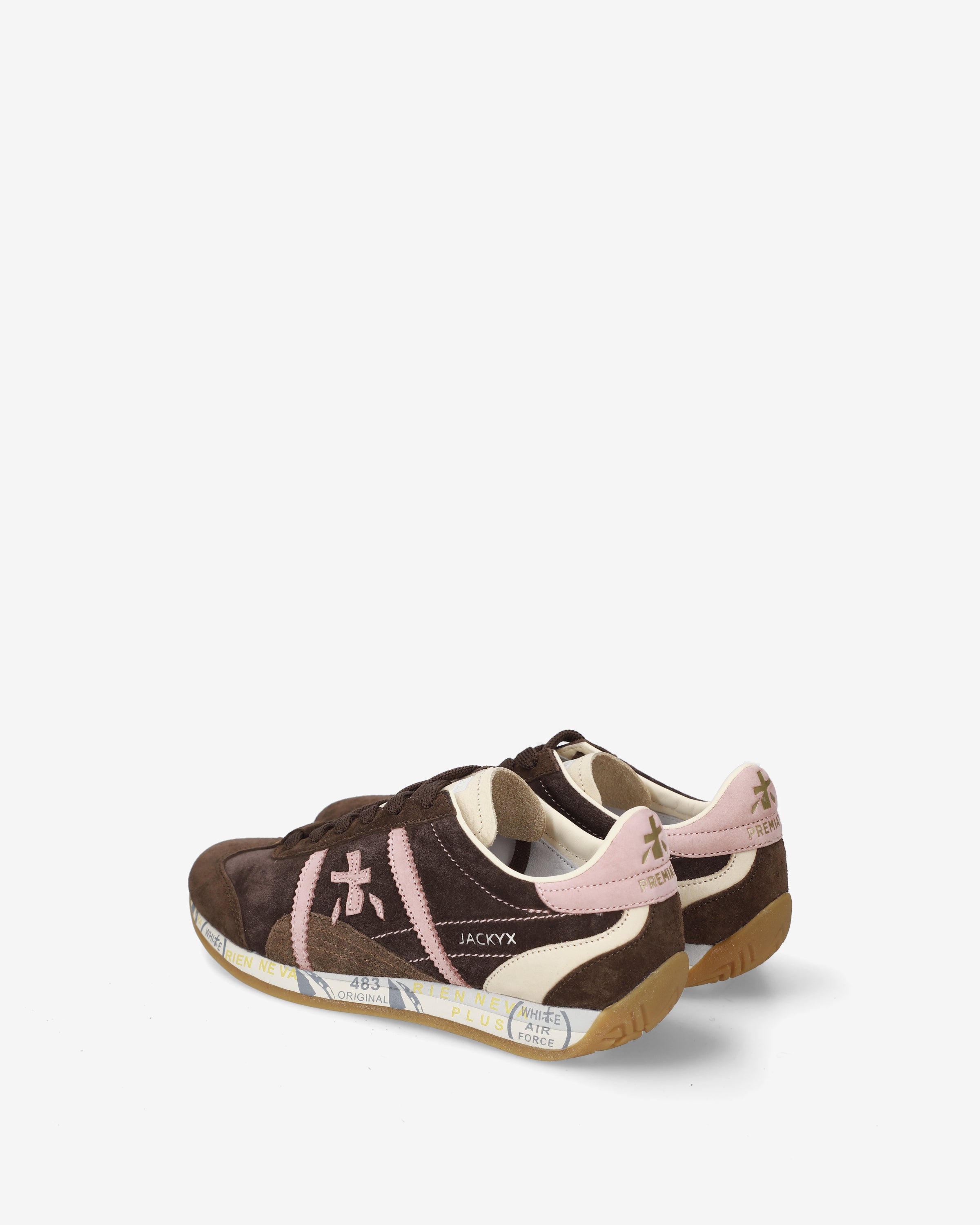 Premiata Jackyxd 8626 sneakers marron femme daim