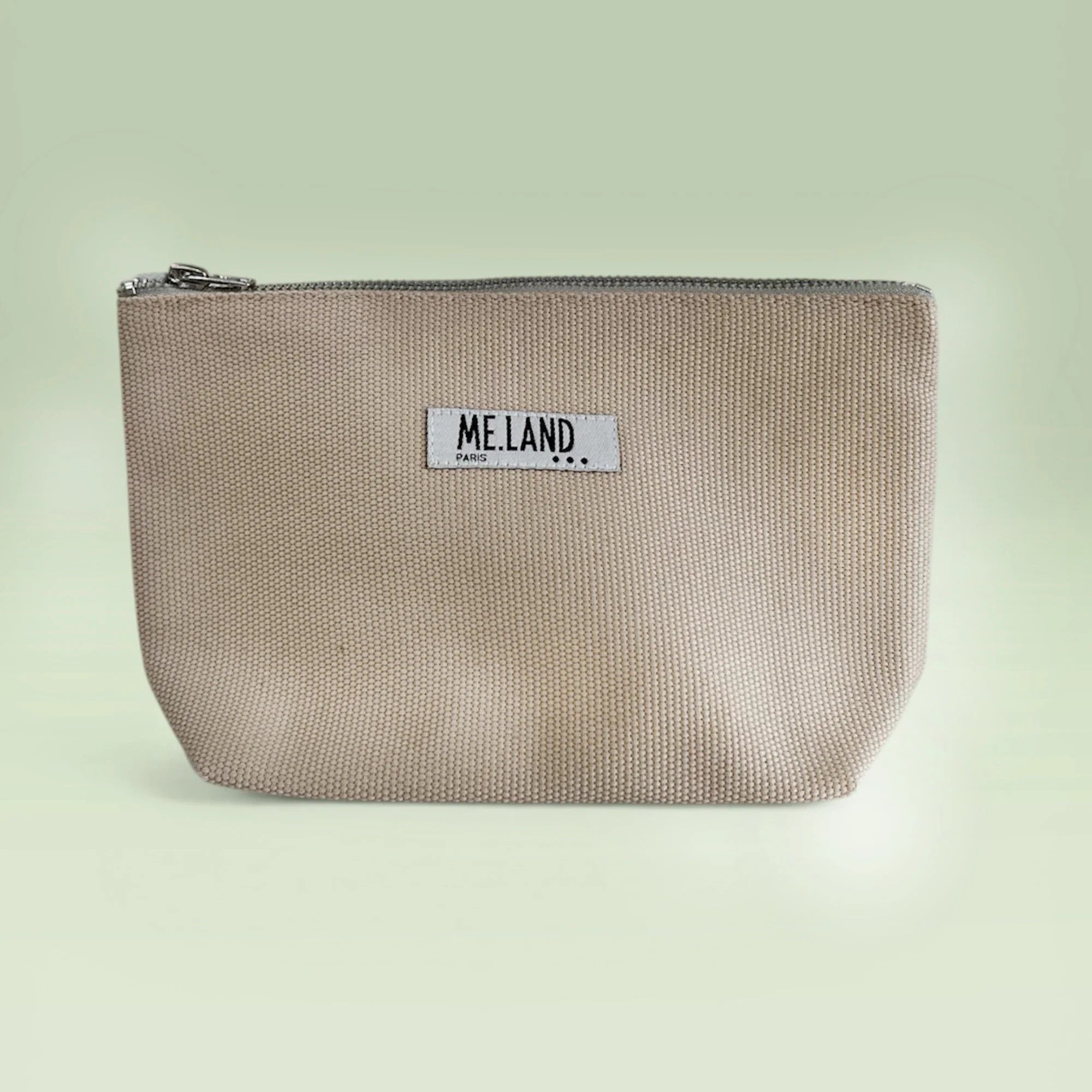 Me.Land Pochette Berlingot pochette coton upcyclé Noir