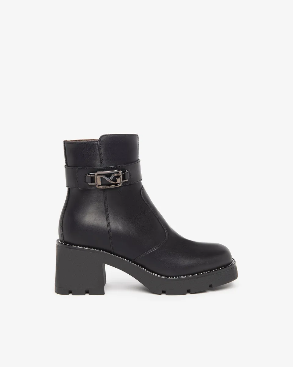 Nero Giardini Ankle Boots bottines femme cuir pointure 38