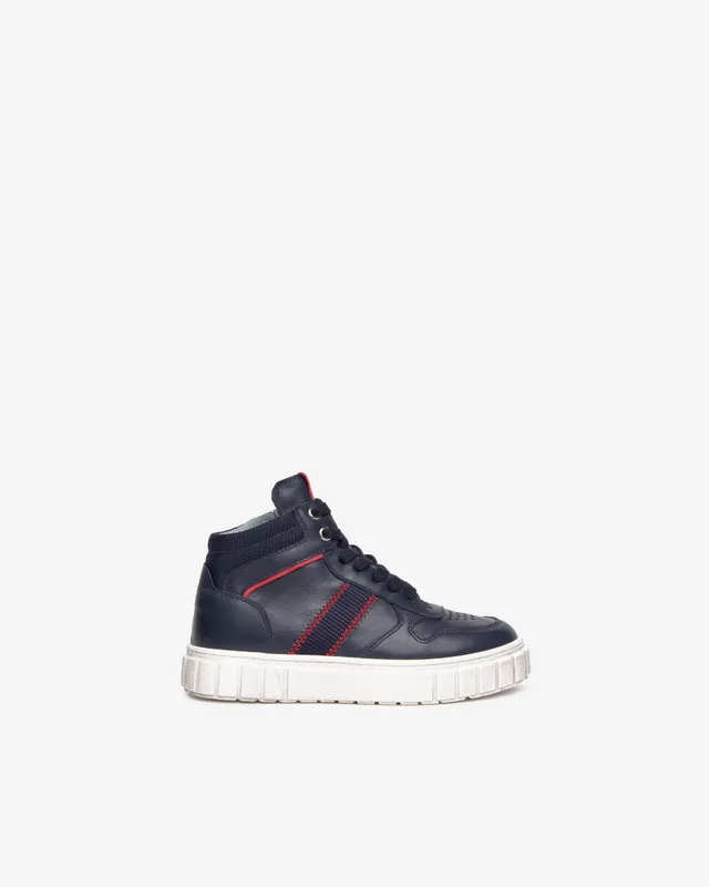 Nero Giardini Sneakers baskets ado cuir montante zip