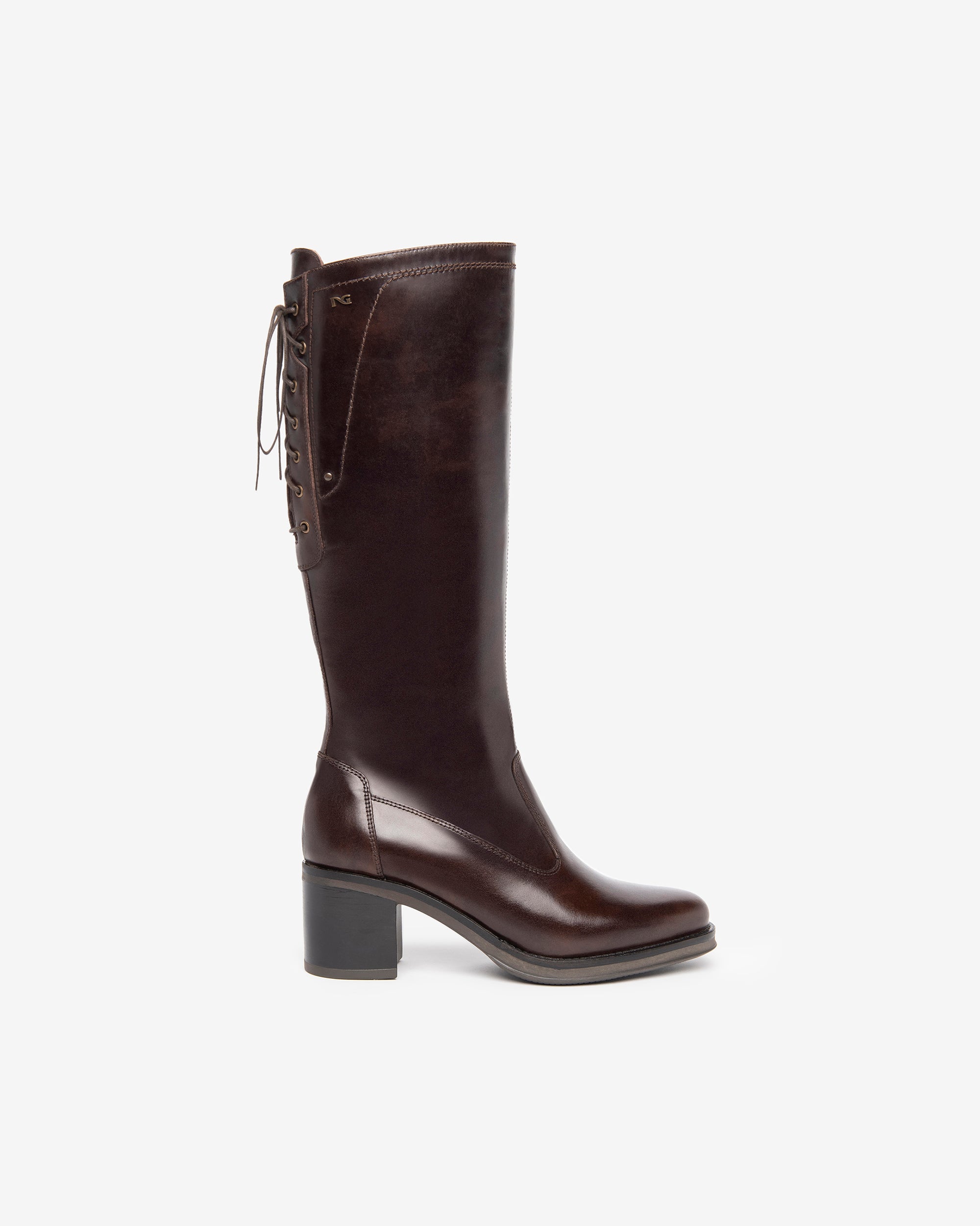 Nero Giardini Boots bottes cuir femme pointure 38