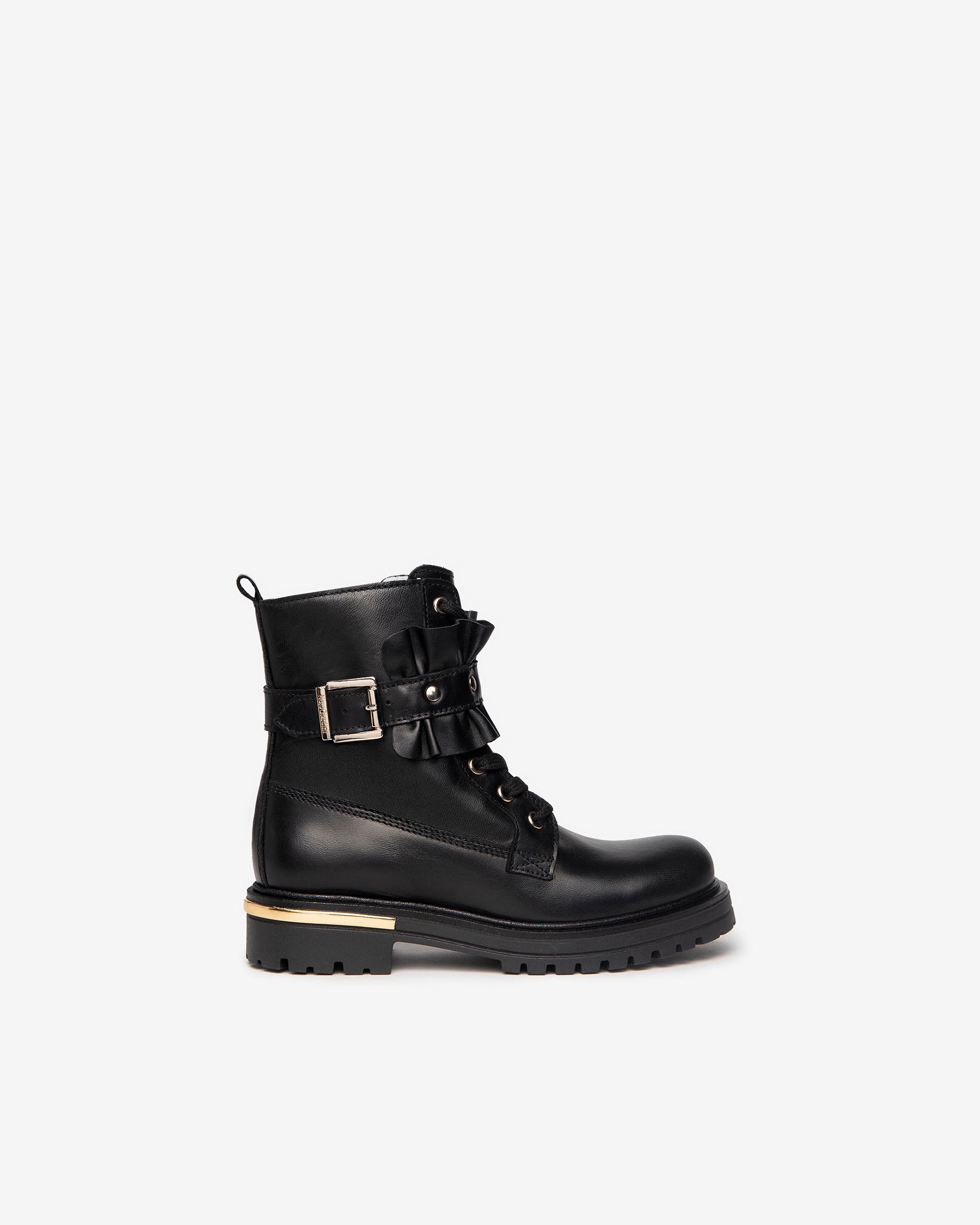 Nero Giardini Combat Boots bottines cuir fille automne hiver
