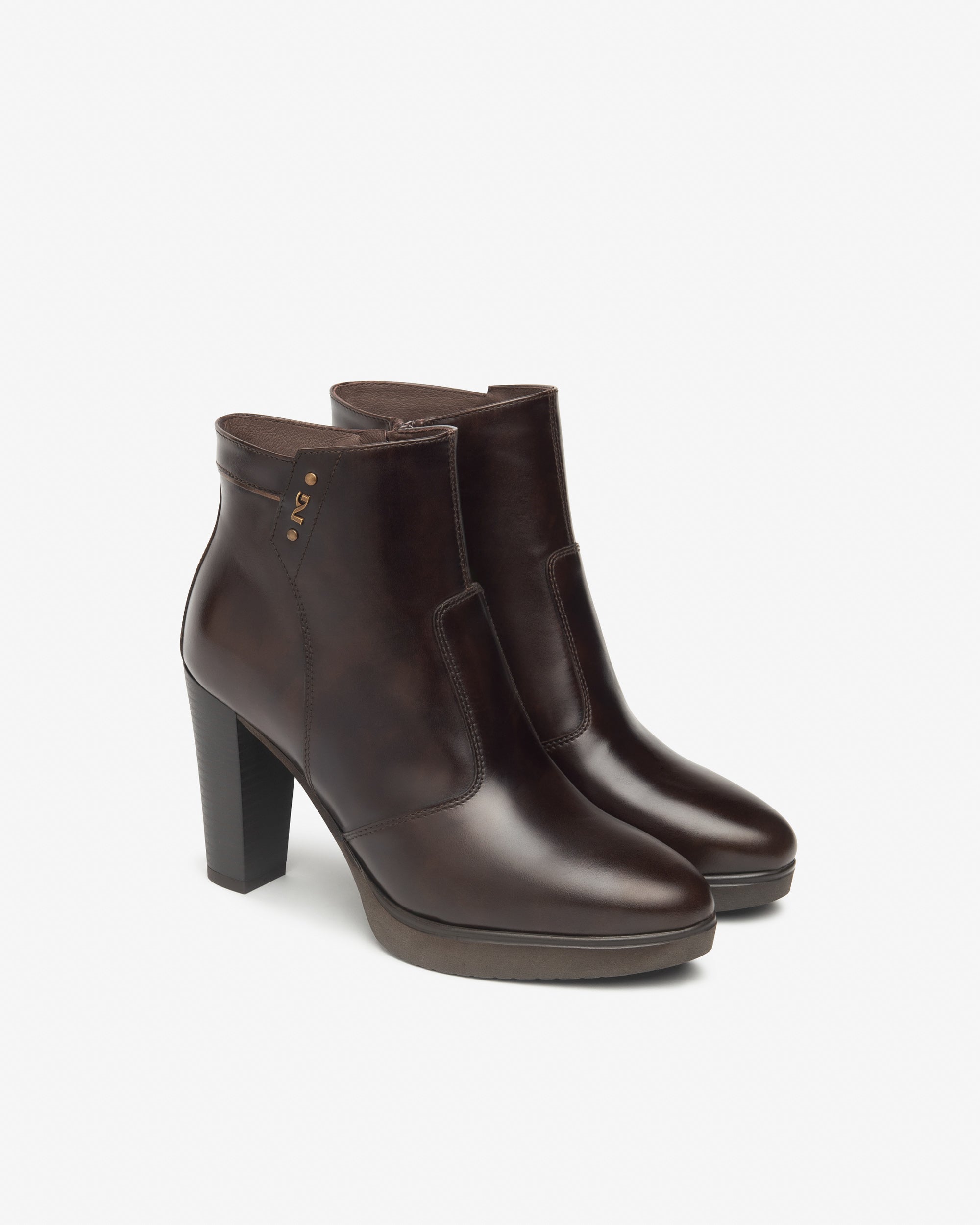 Nero Giardini Ankle Boots Bottines Cuir Confort Femme