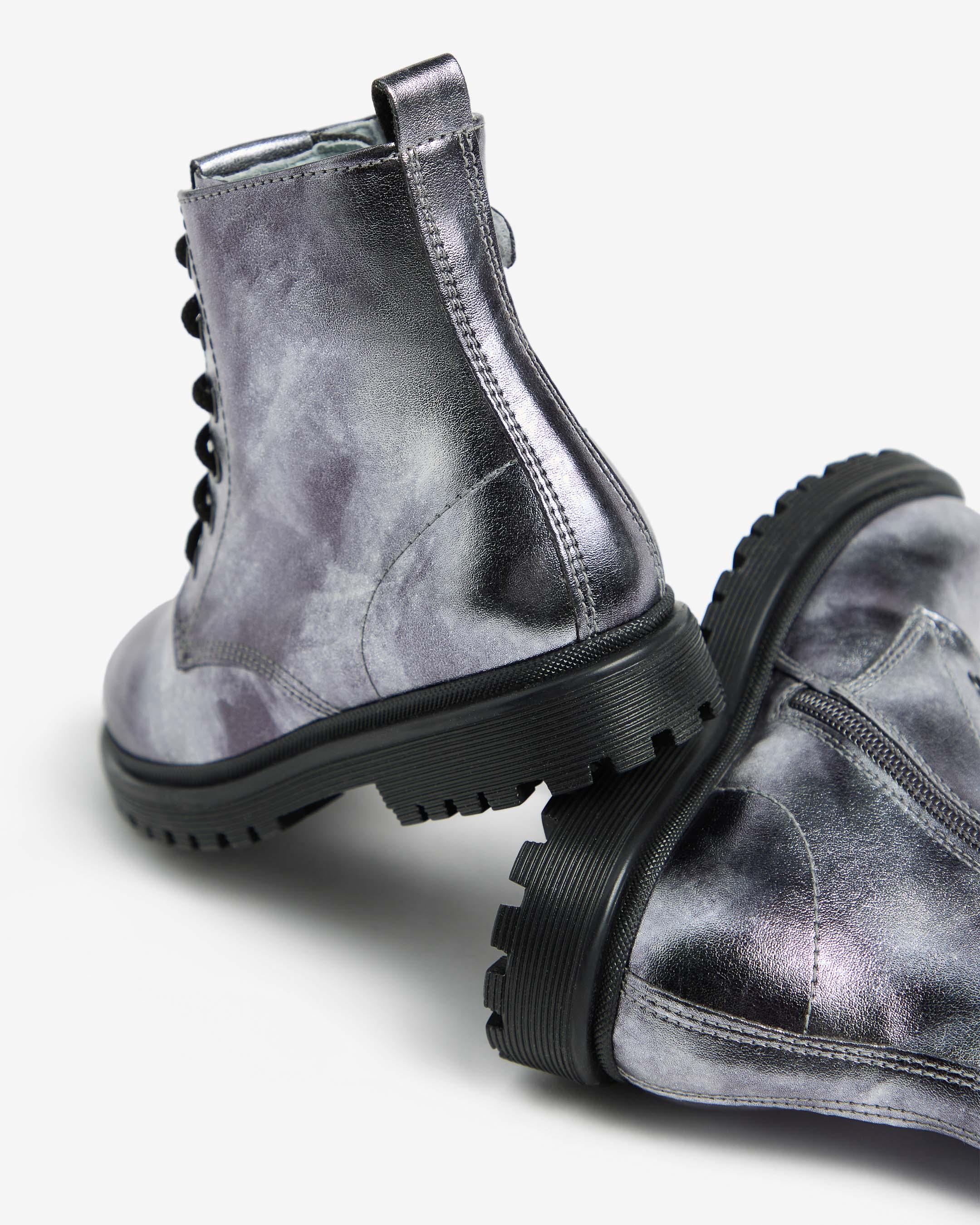 Nero Giardini Combat Boots Bottines Fille Tissu Pointure 28