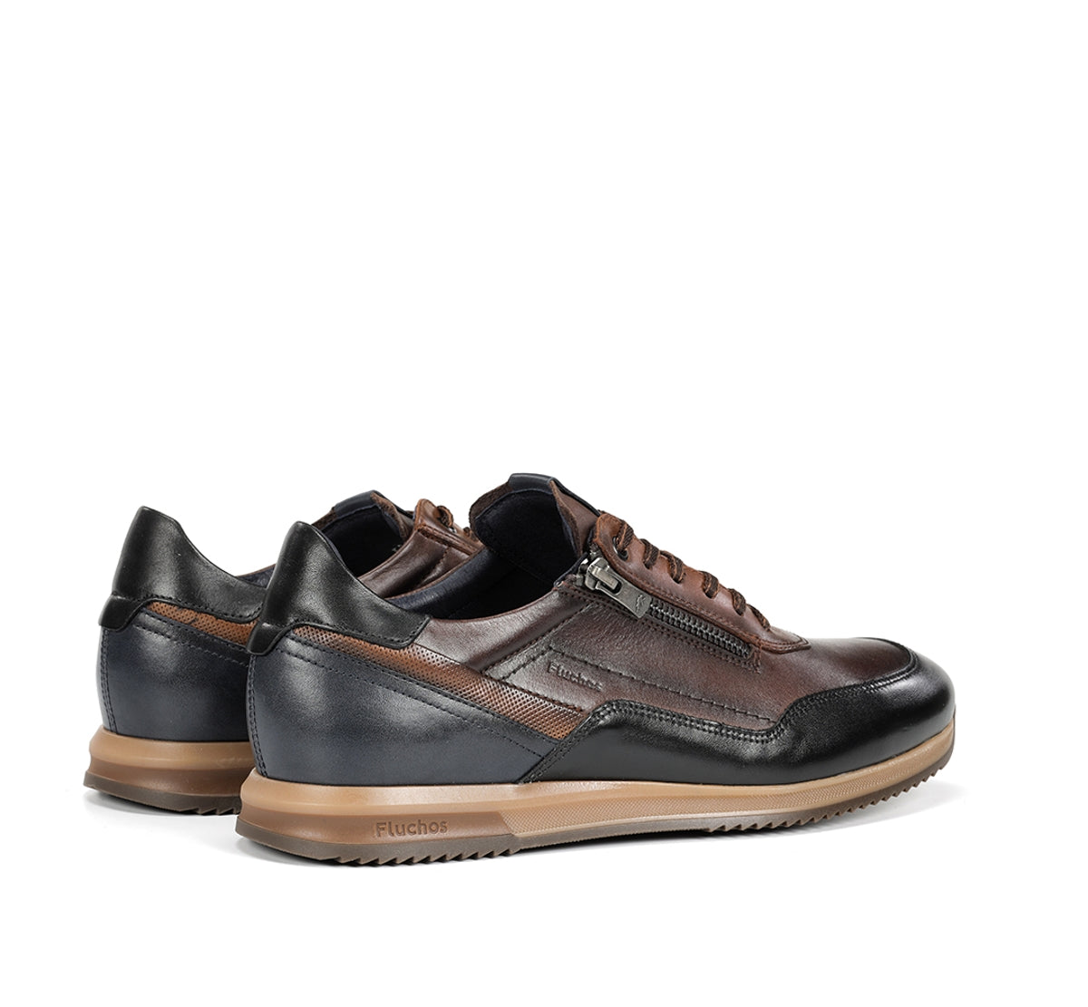 Fluchos Samir F2263 basket homme marron confort