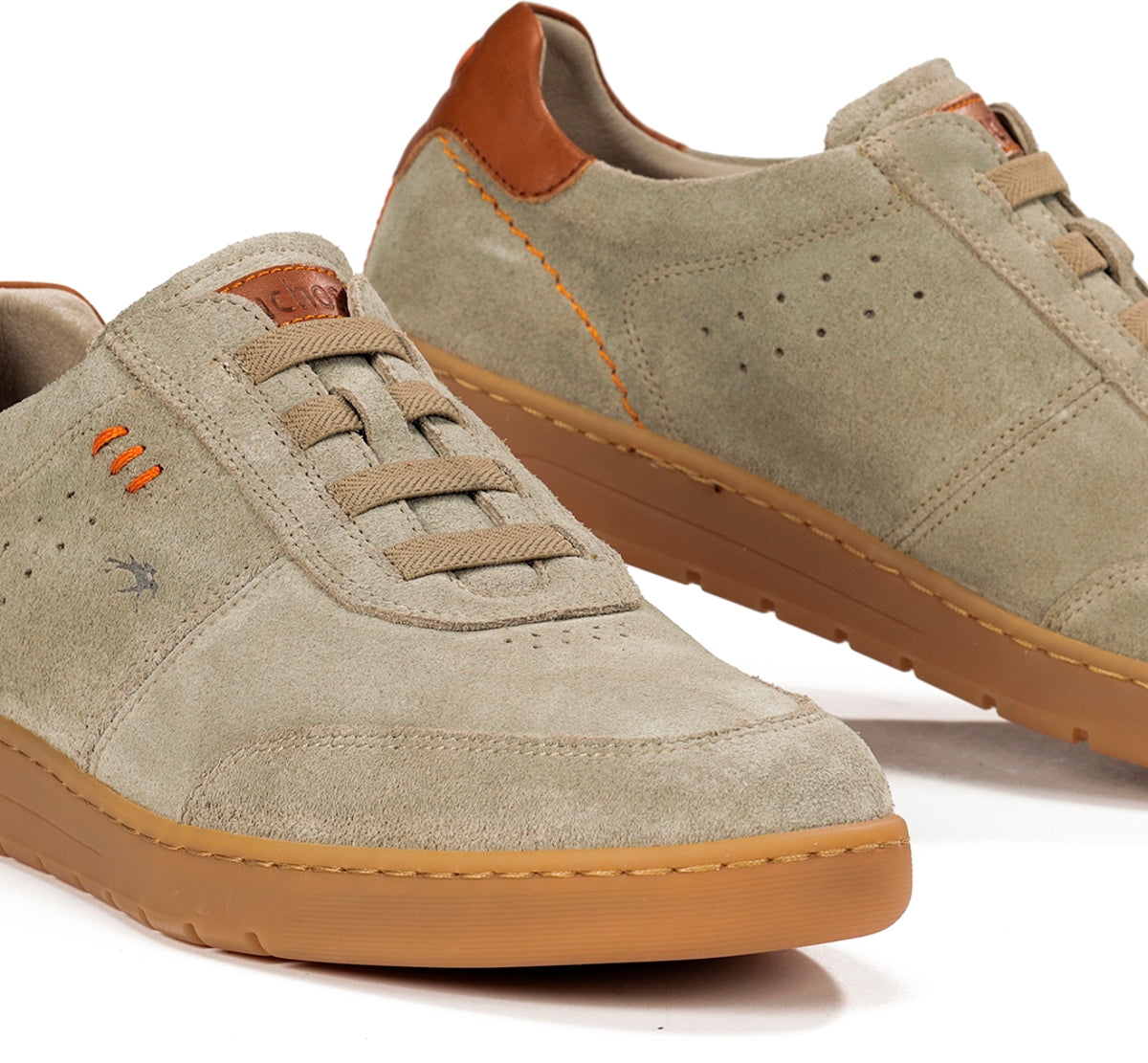 Fluchos Leo F1723 chaussure verte homme