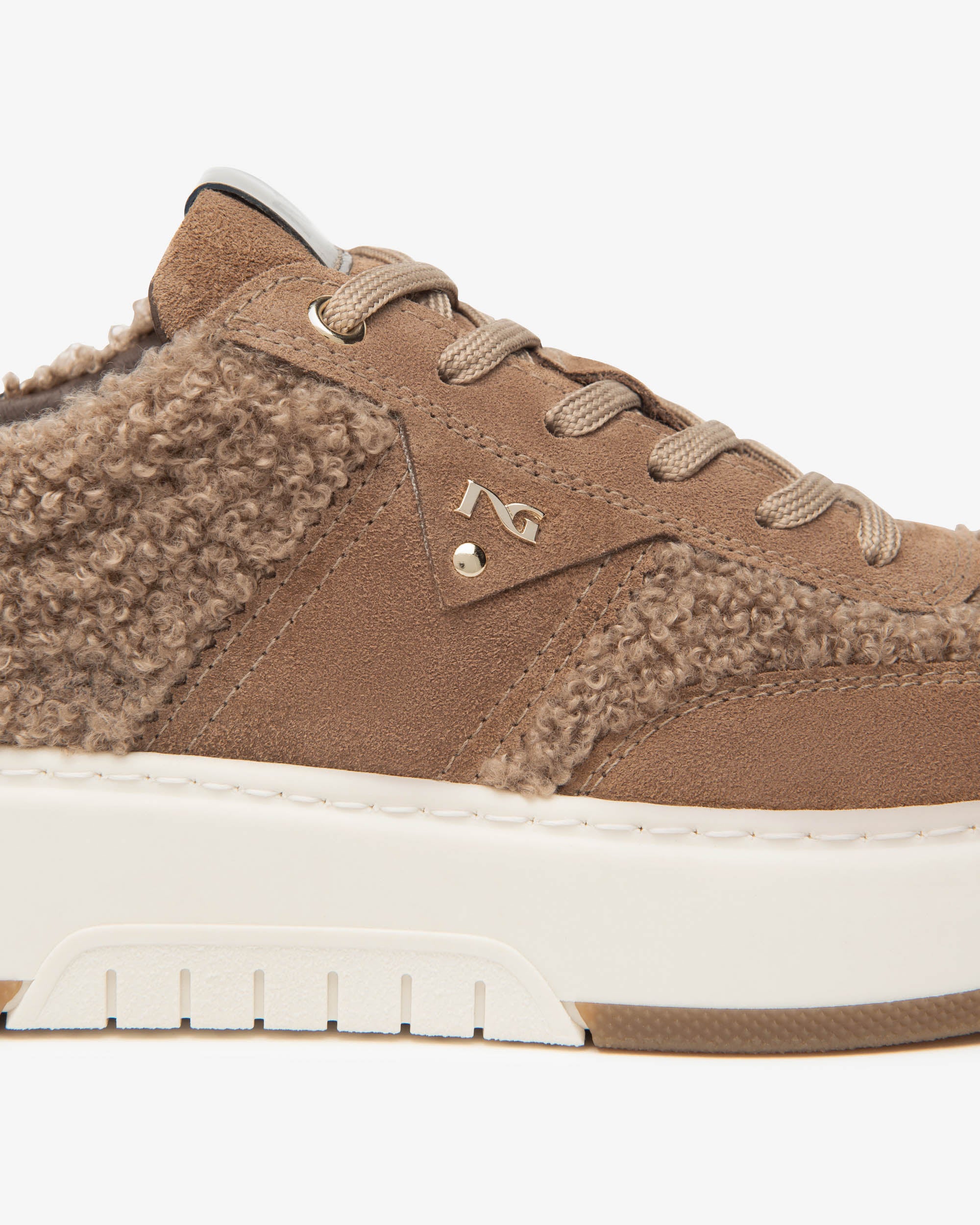 Nero Giardini Sneakers baskets daim toile memory femme