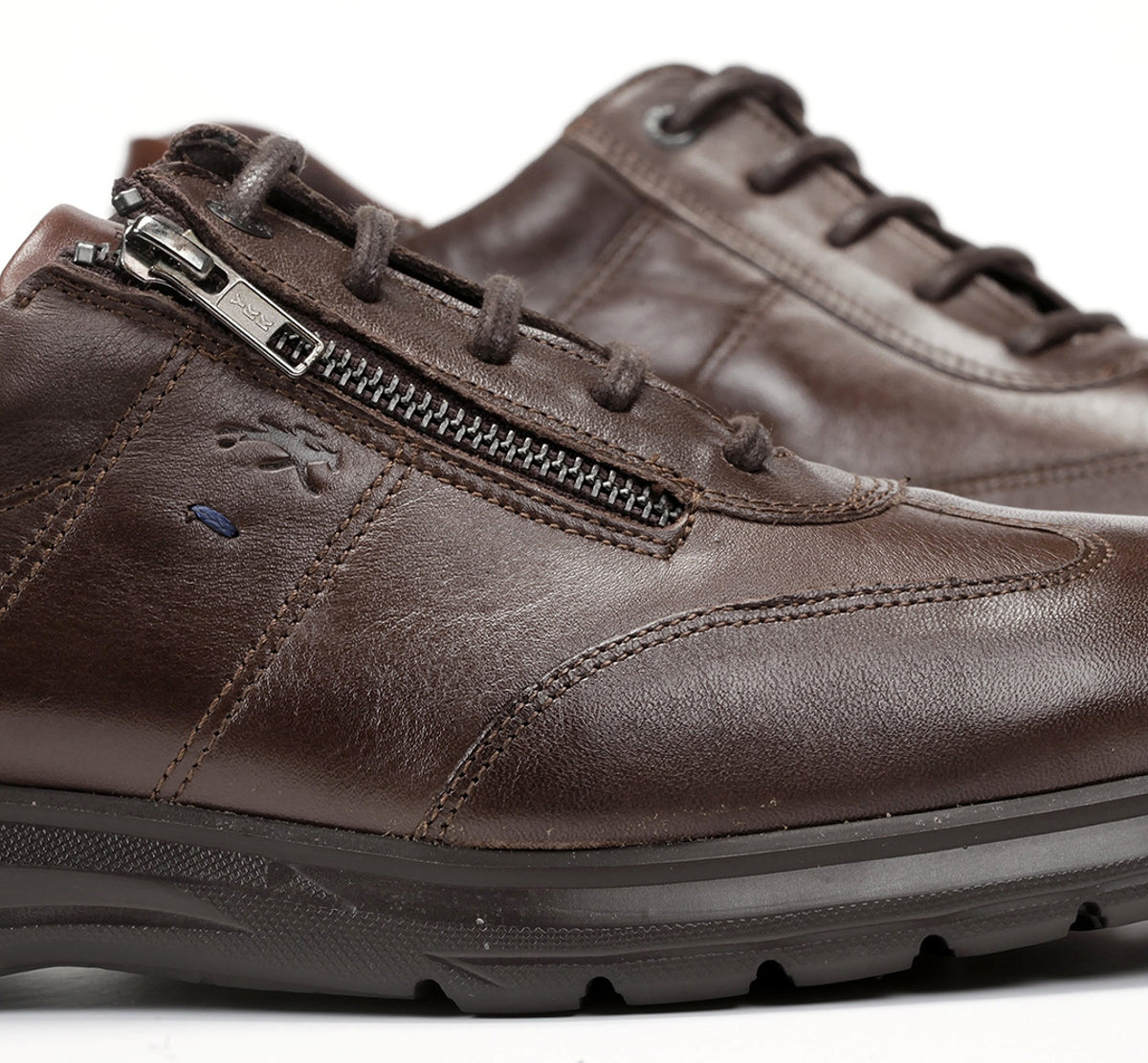 Fluchos Zeta F0606 chaussure homme marron cuir