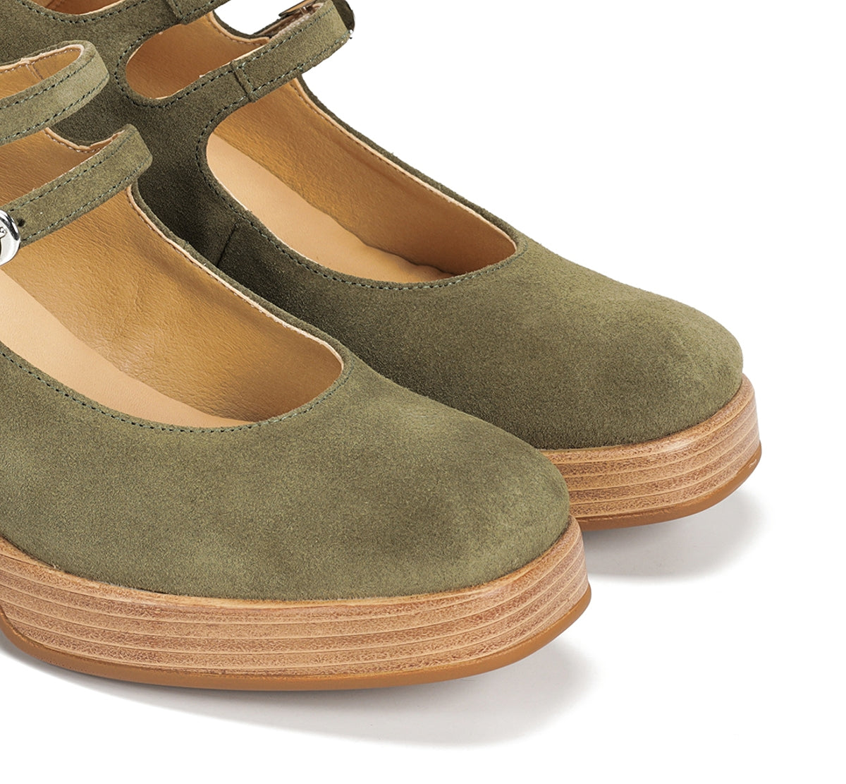 Dorking by Fluchos Cristel D9659 chaussures vert femme