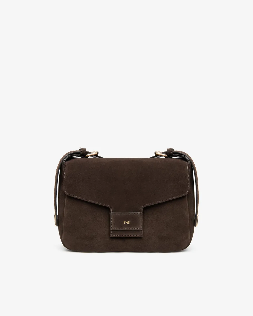 Nero Giardini Bags sac épaule daim femme PZ boucles