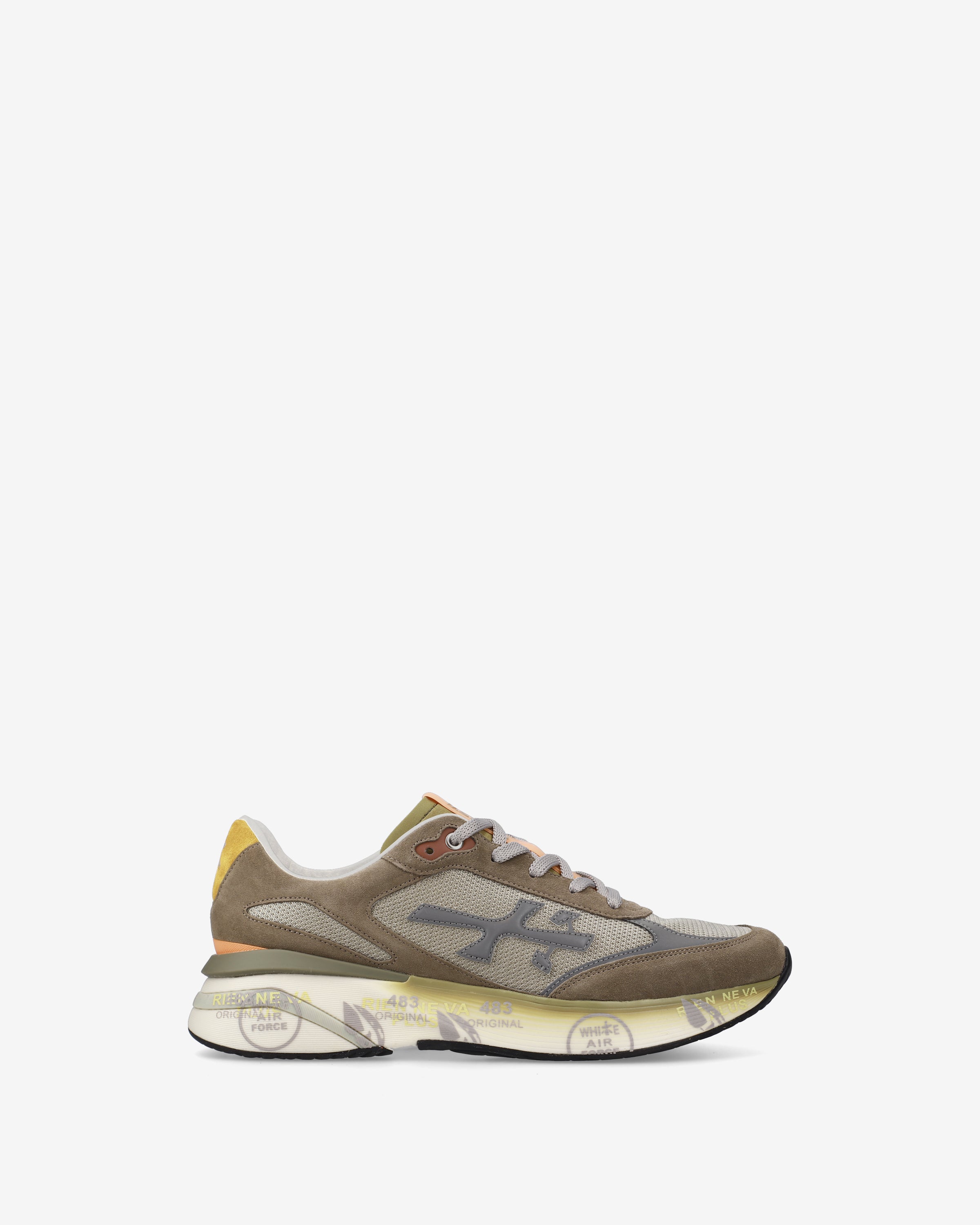 Premiata Moerun 7871 sneakers mesh gris homme