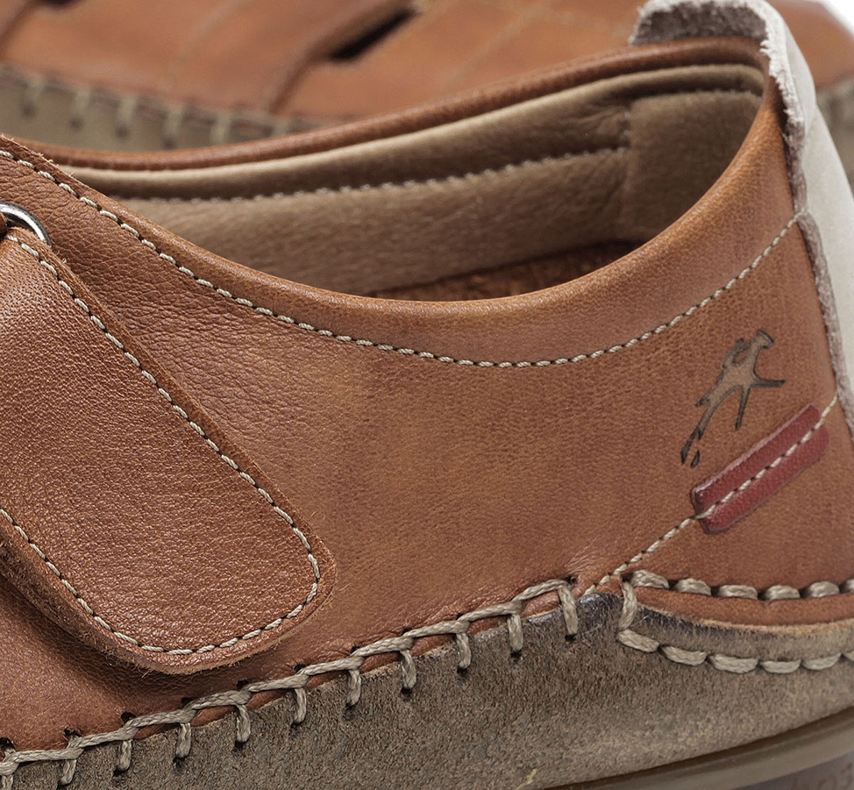 Fluchos Dorian F1175 Sandale Marron Homme Cuir