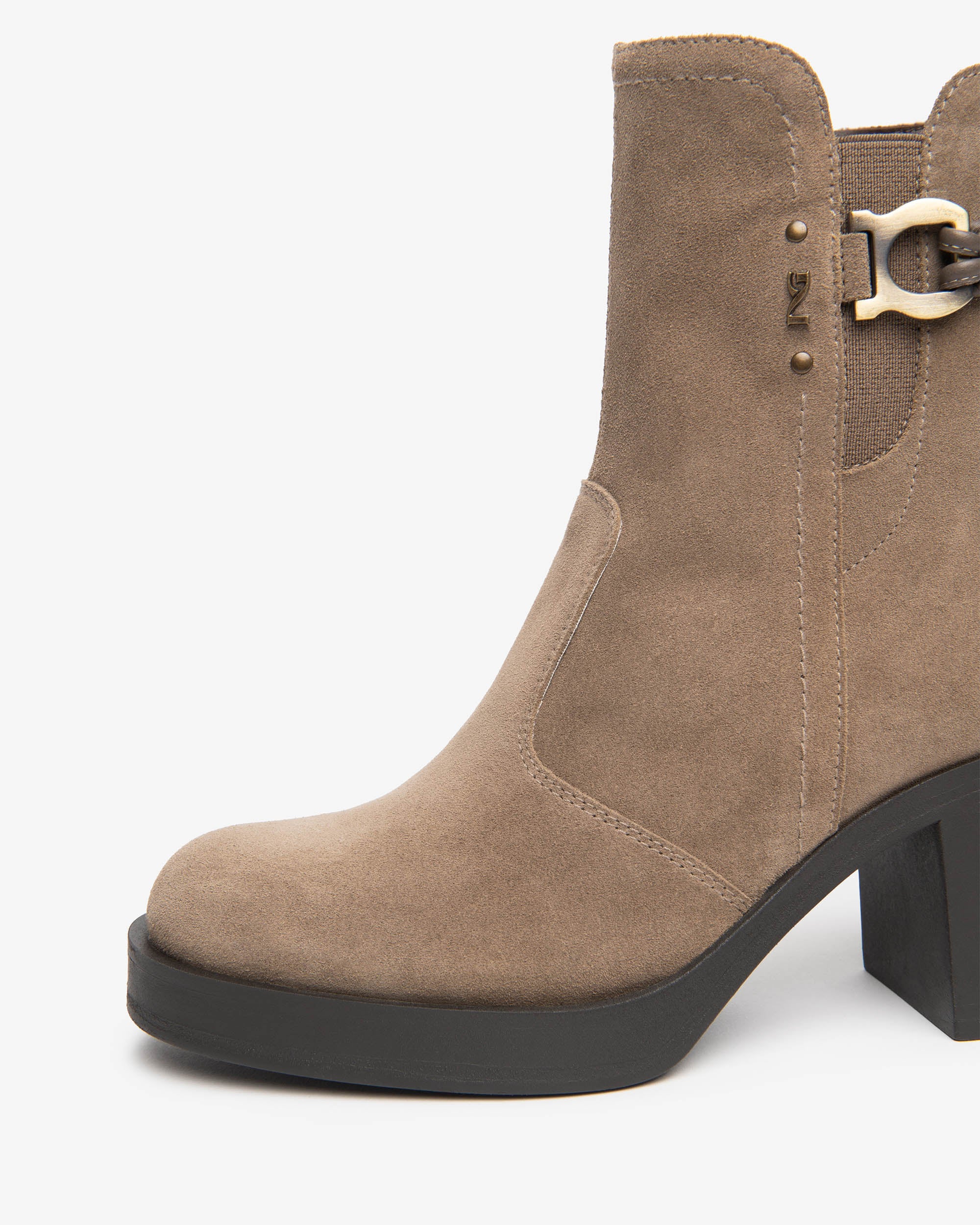 Nero Giardini Bottines Femme Daim Talon 75mm Zip