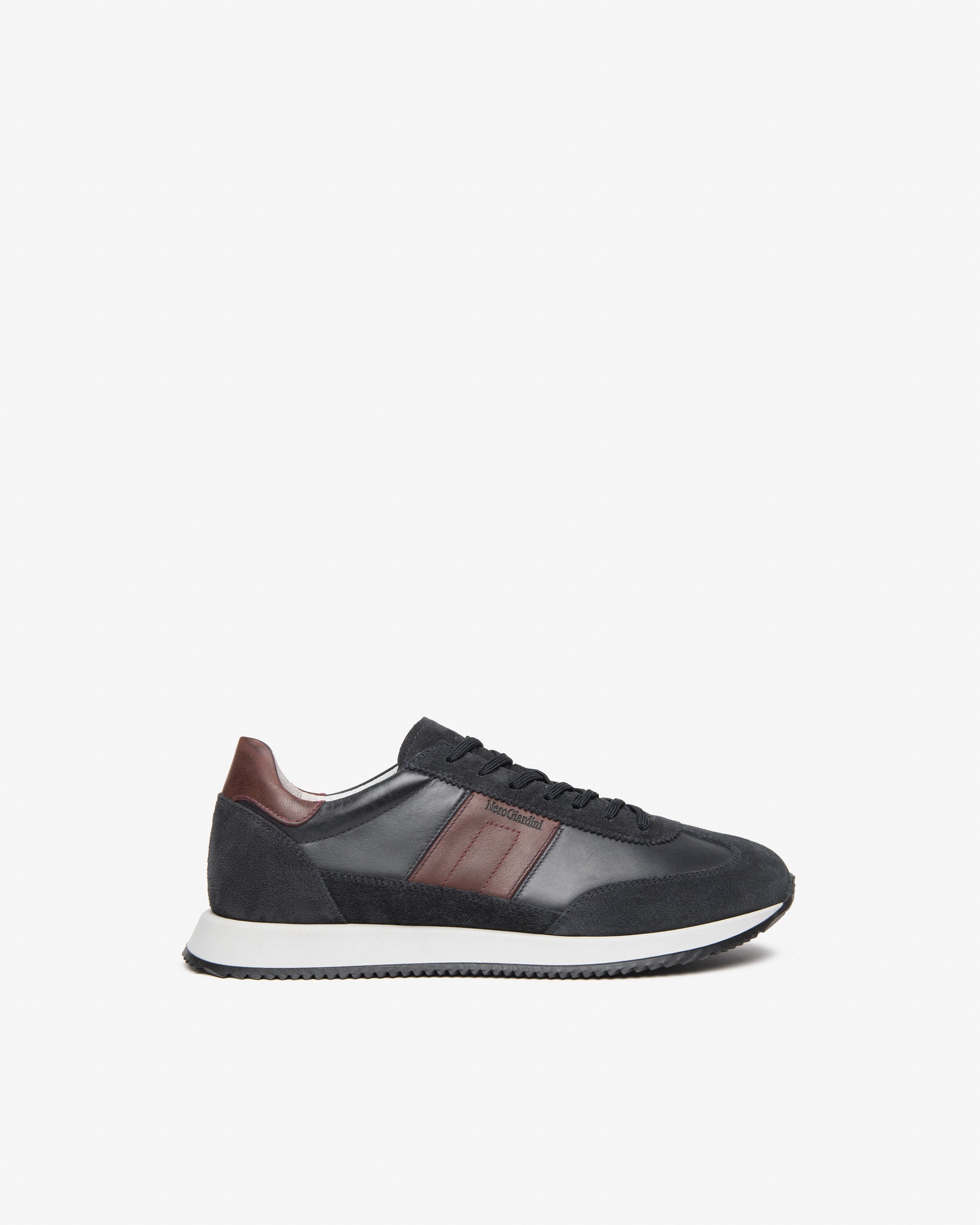 Nero Giardini Sneakers baskets homme cuir daim