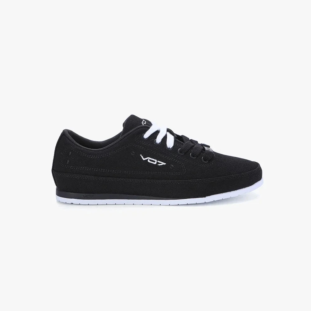 VO7 Yacht BW sneaker homme toile noire semelle blanche