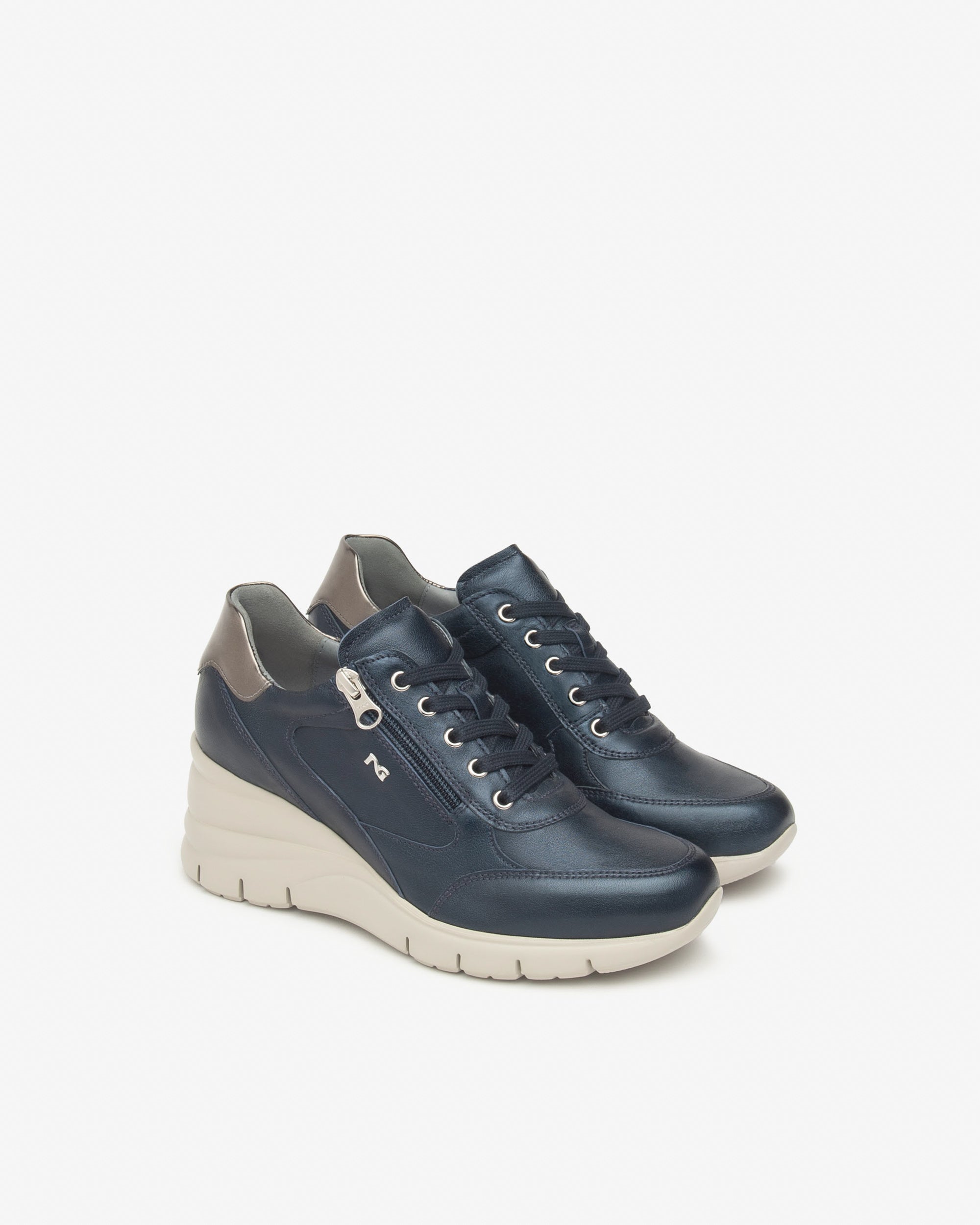 Nero Giardini Sneakers baskets cuir femme memory