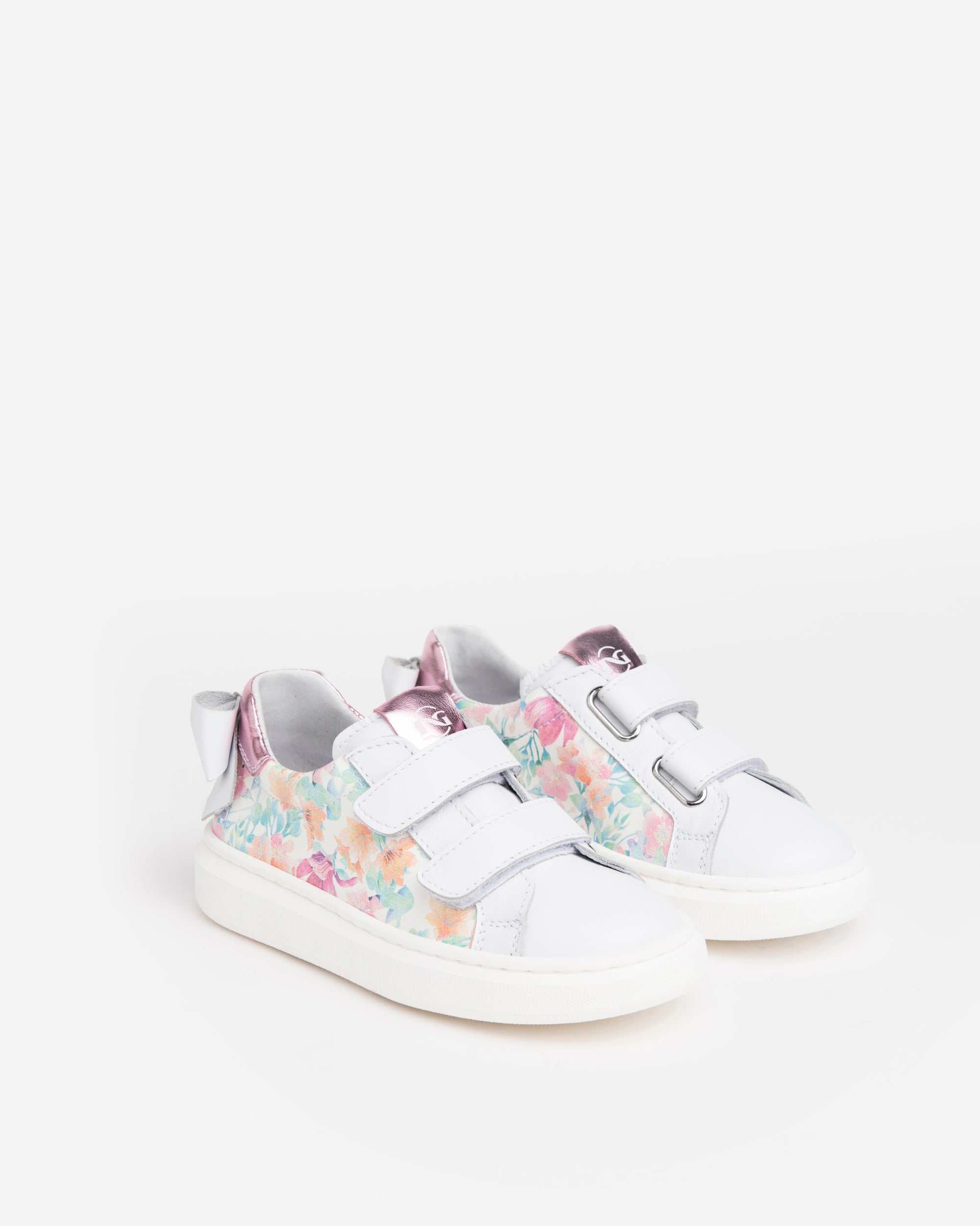 Nero Giardini Sneakers baskets fille scratch fleurs