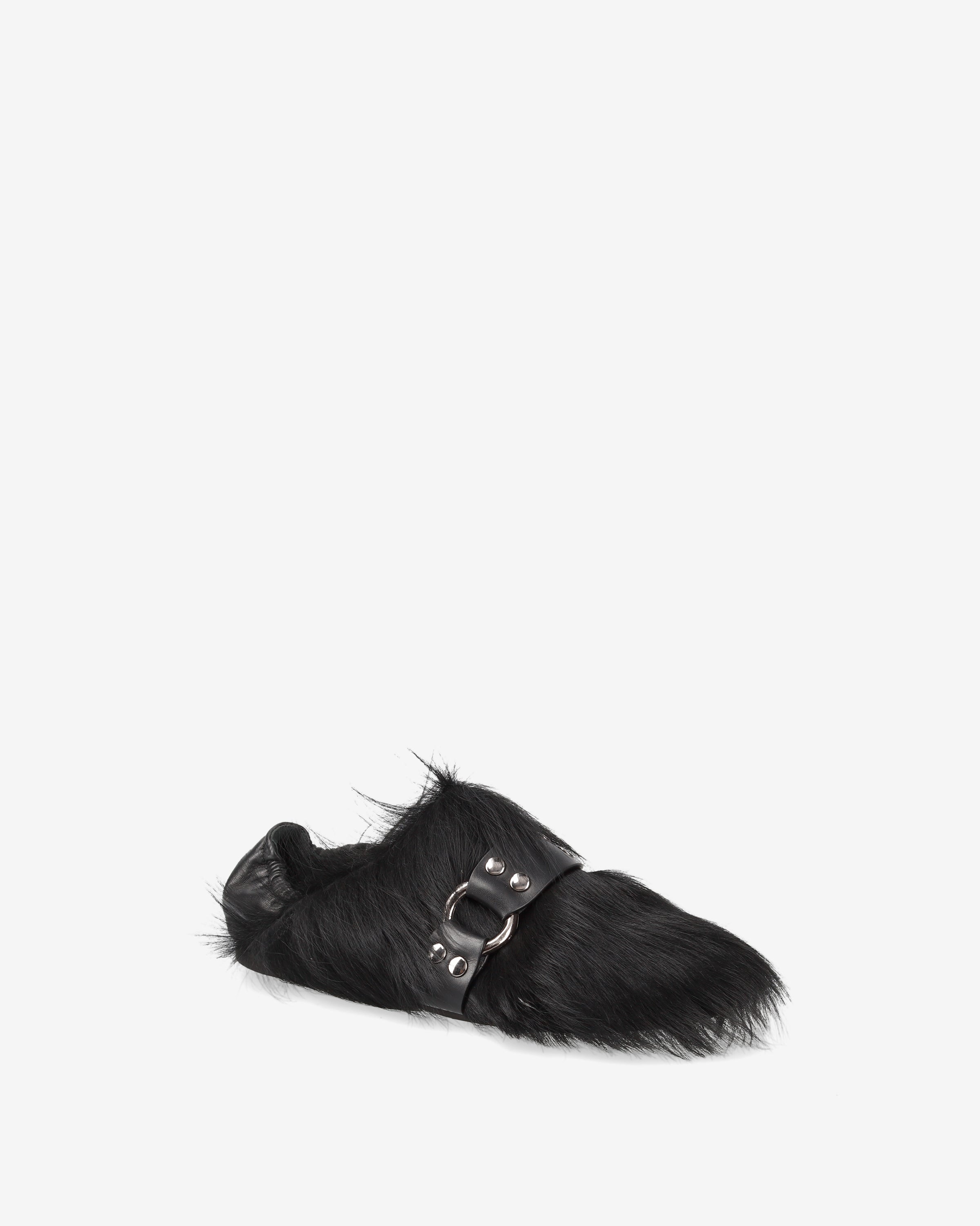 Premiata Garda Black slip-on femme noir poney clouté