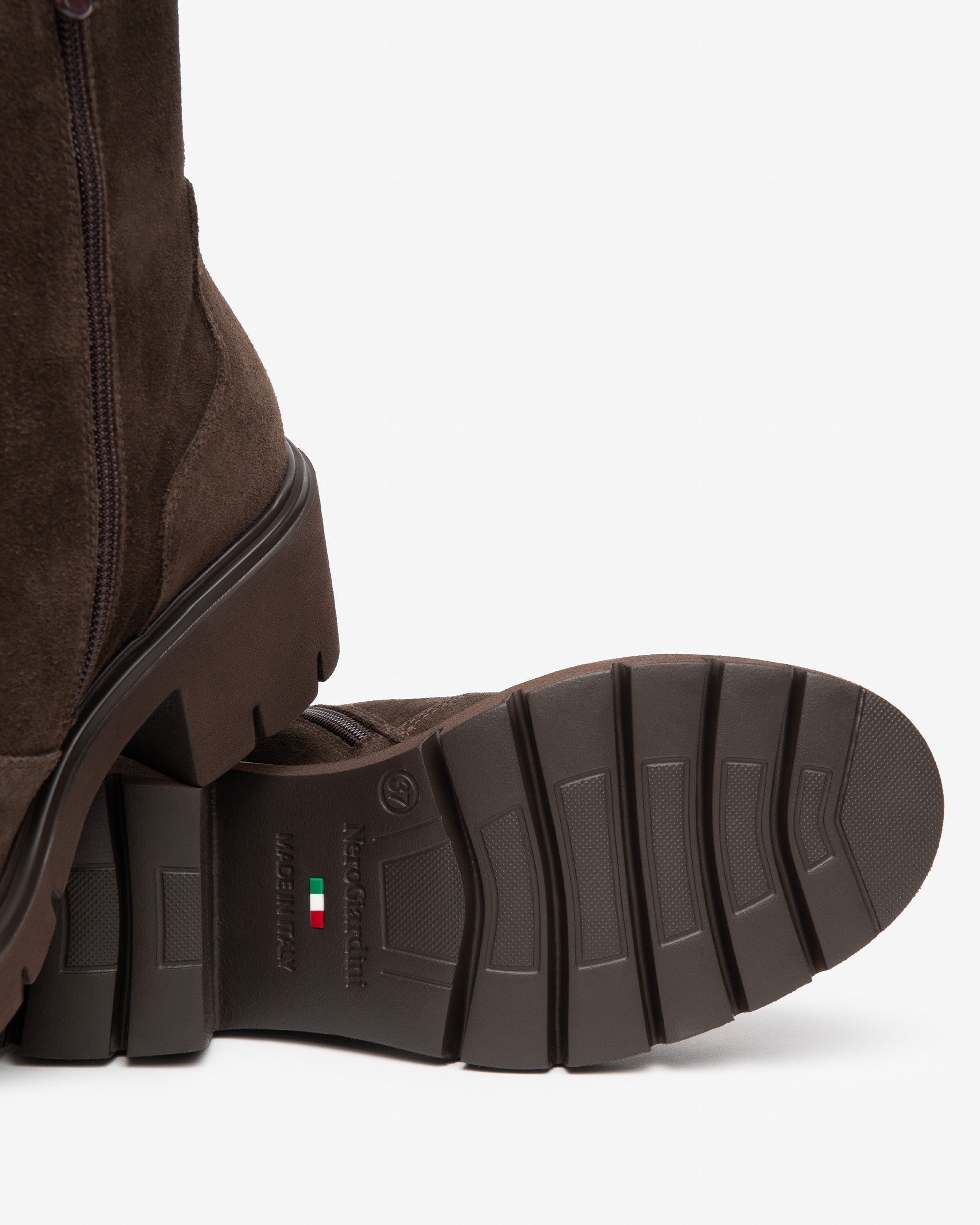 Nero Giardini Ankle Boots bottines daim femme zip talon 60