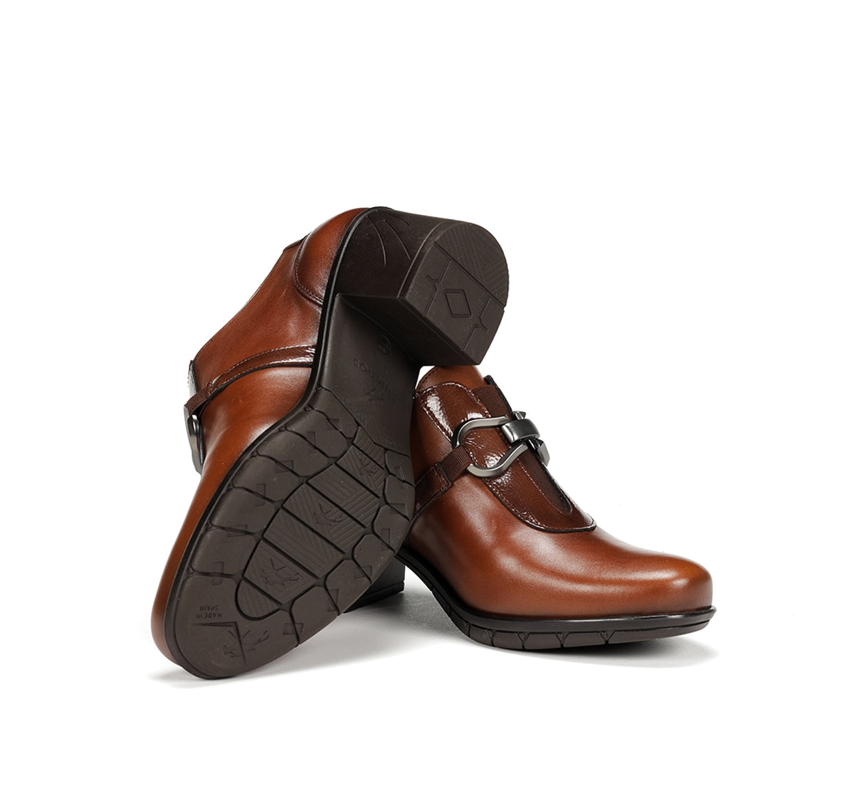 Fluchos Nydia F1806 chaussure marron femme cuir