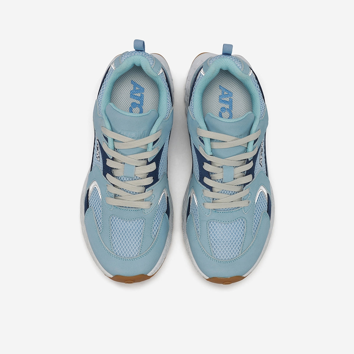 Atom by Fluchos AT186 baskets bleu sport femme