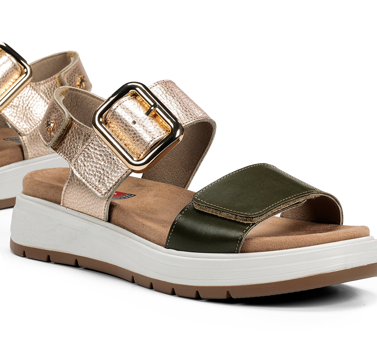 Fluchos Street F2166 sandales vert femme