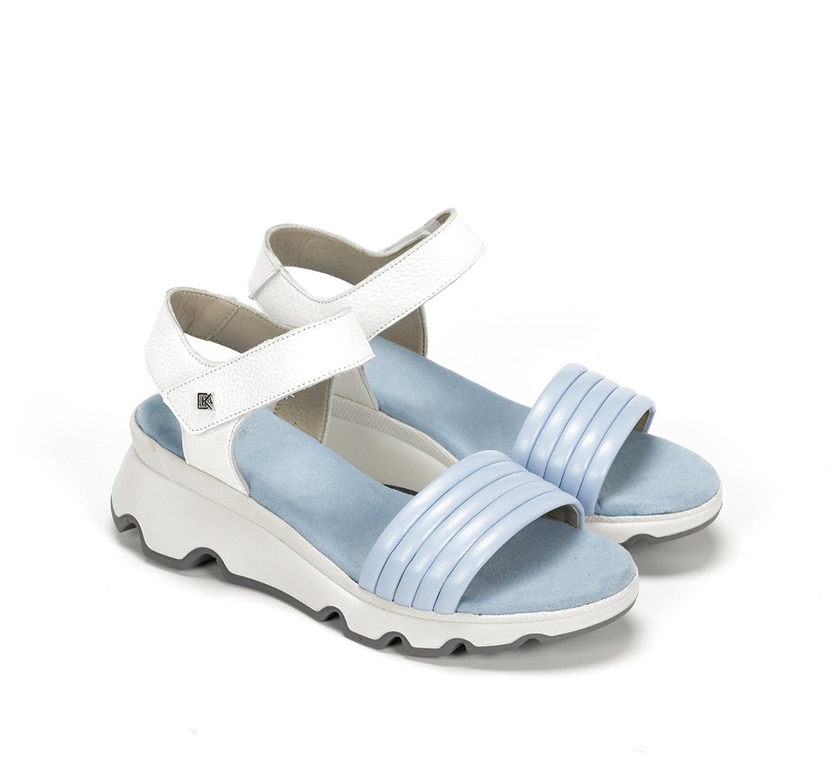 Dorking by Fluchos Lais D9023 sandales bleu plateforme