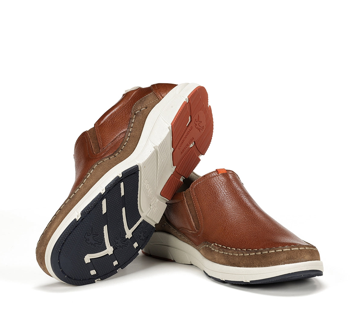 Fluchos Kai F1985 slip-on marron homme léger