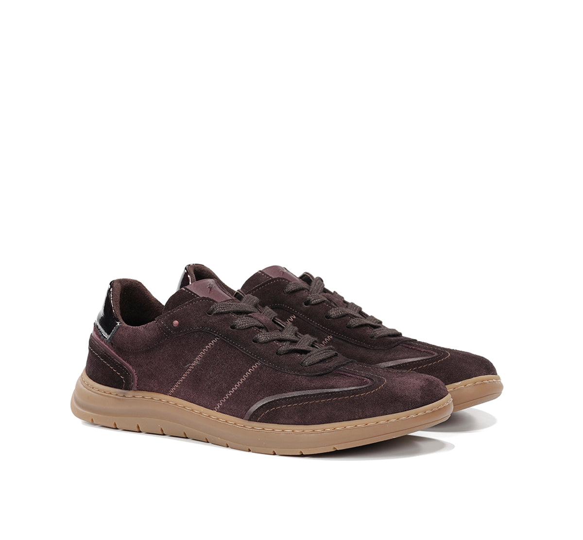 Fluchos Jungle F2554 baskets femme violet cuir