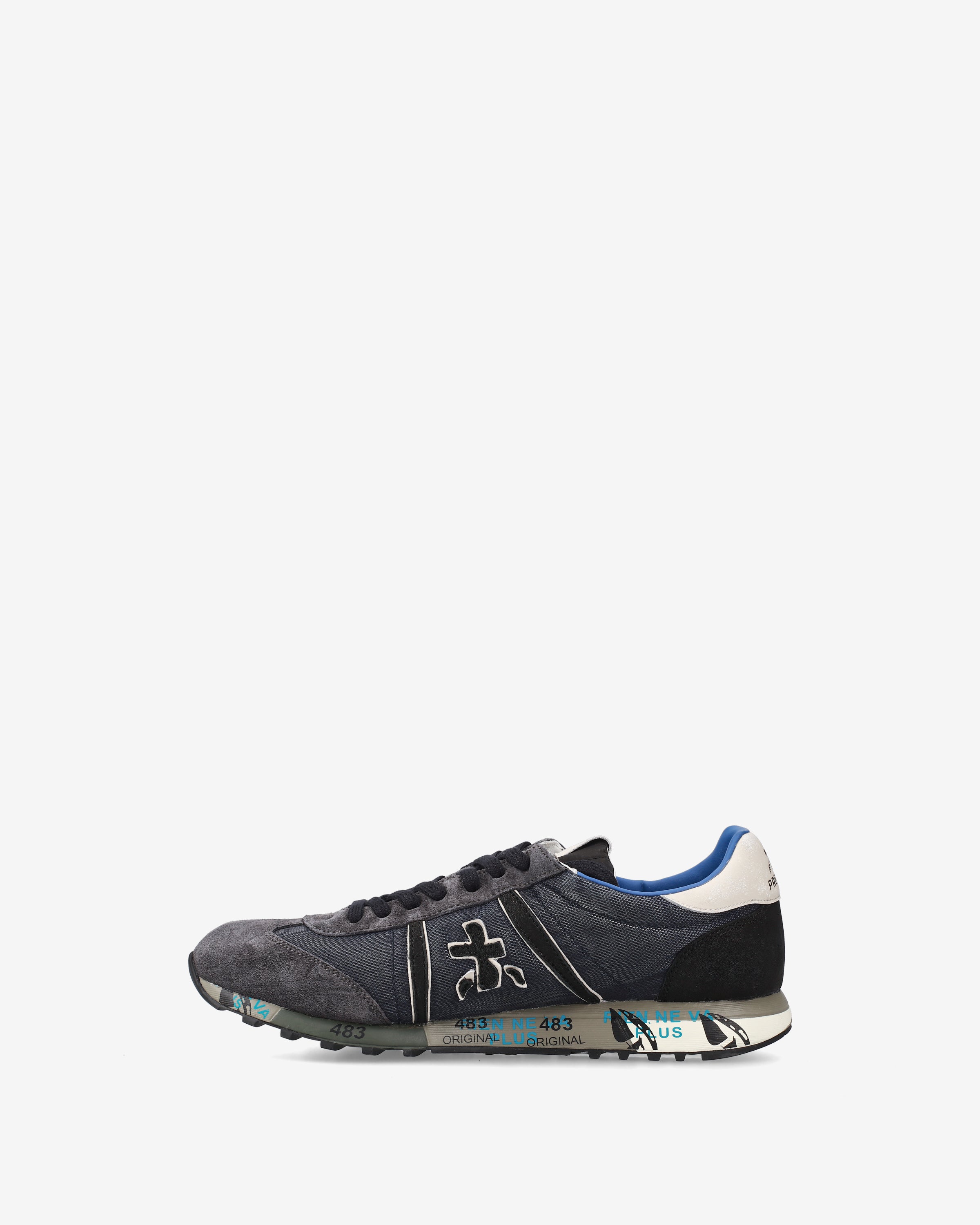 Premiata Lucy 7770 sneakers homme bleu running