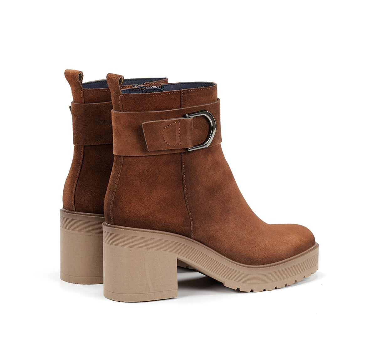 Fluchos Dorking Sarah D9573 Bottines Marron Talon