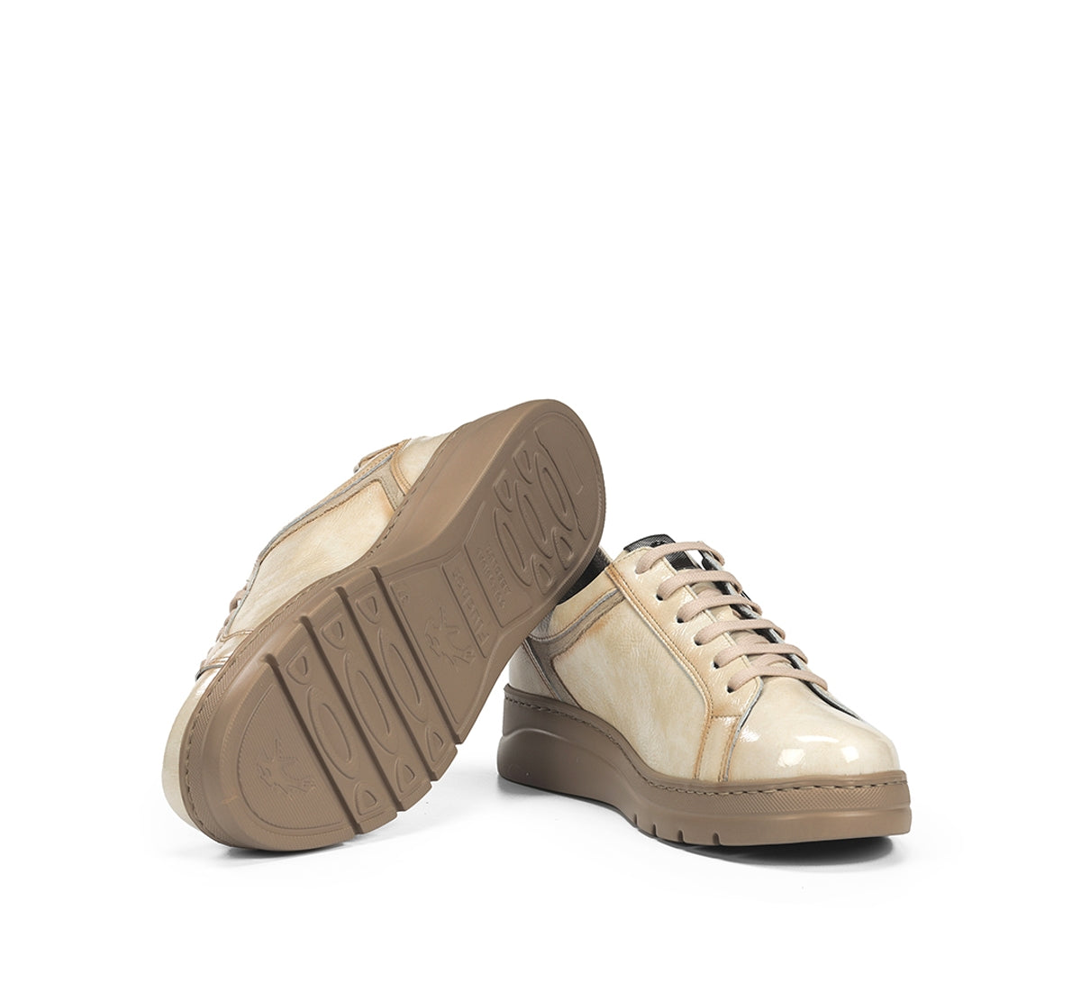 Fluchos Pompas F1666 baskets femme taupe