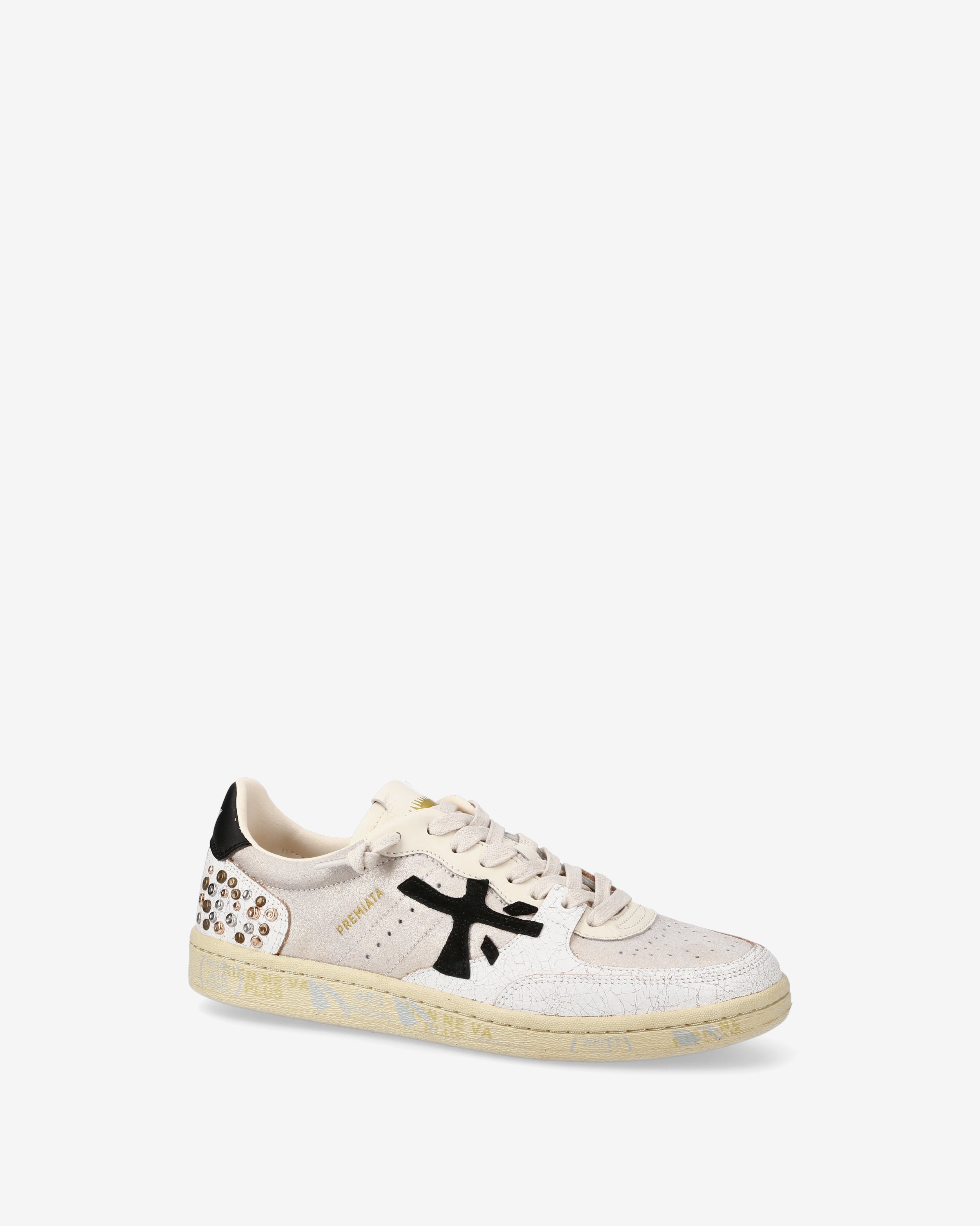 Premiata Bskt Clayd 7661 sneakers cuir blanc femme