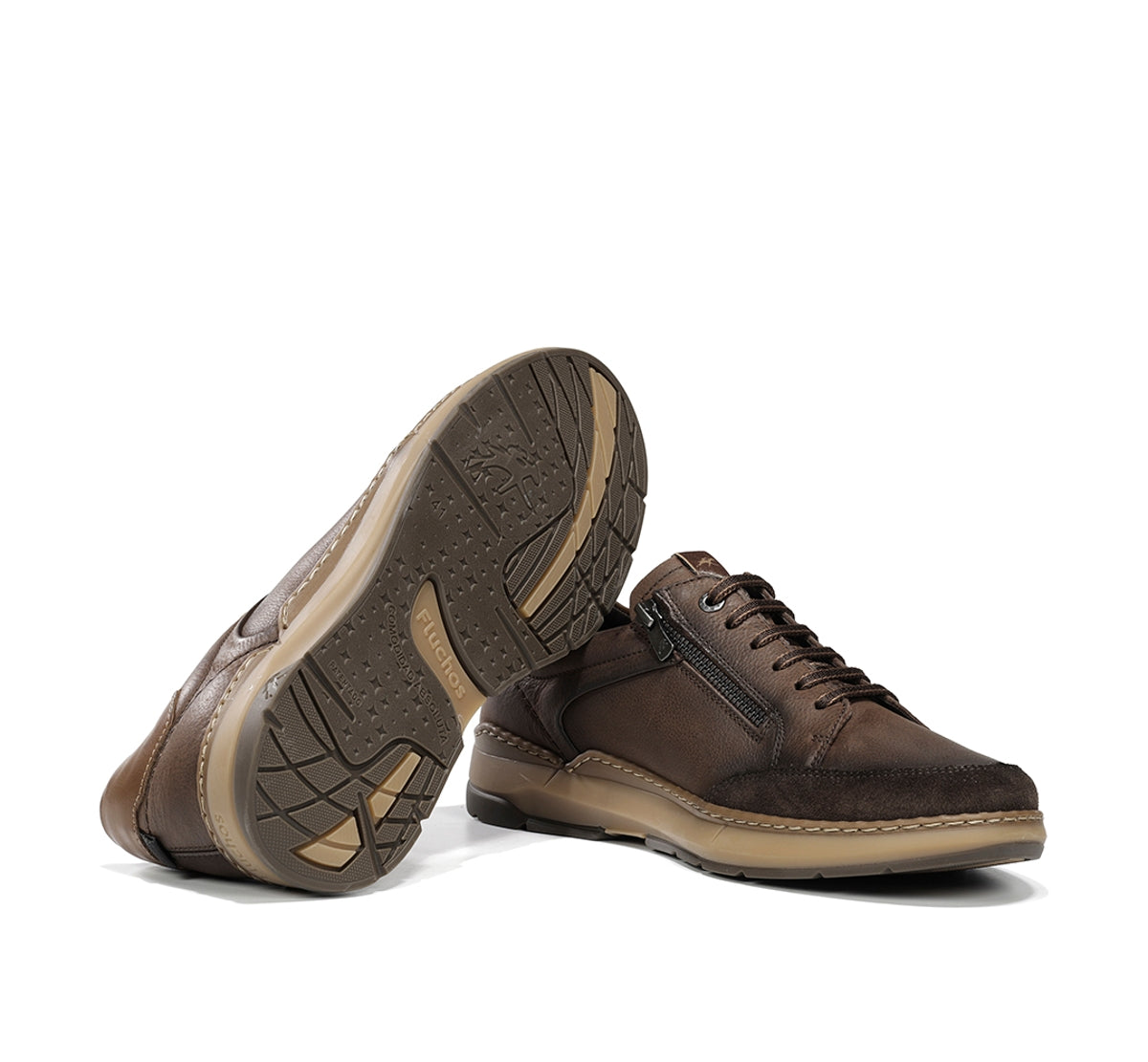 Fluchos Jeff F2510 chaussure marron cuir homme