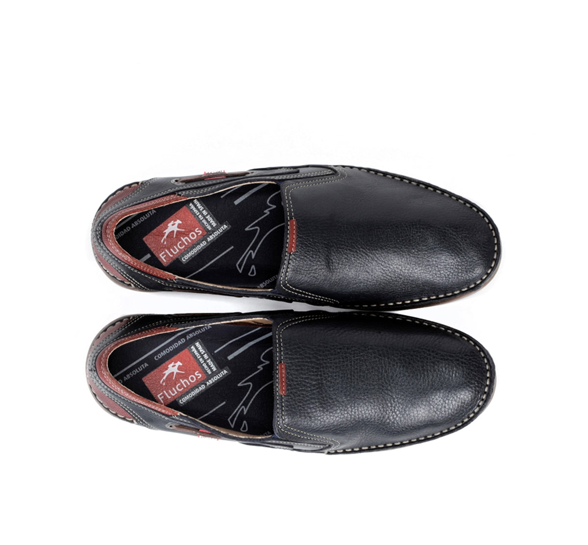Fluchos Slip On Mariner 9883 chaussures homme bleu
