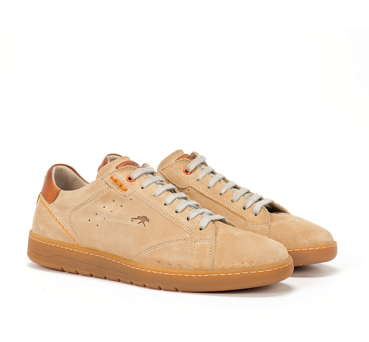 Fluchos Leo F1727 baskets homme taupe confort