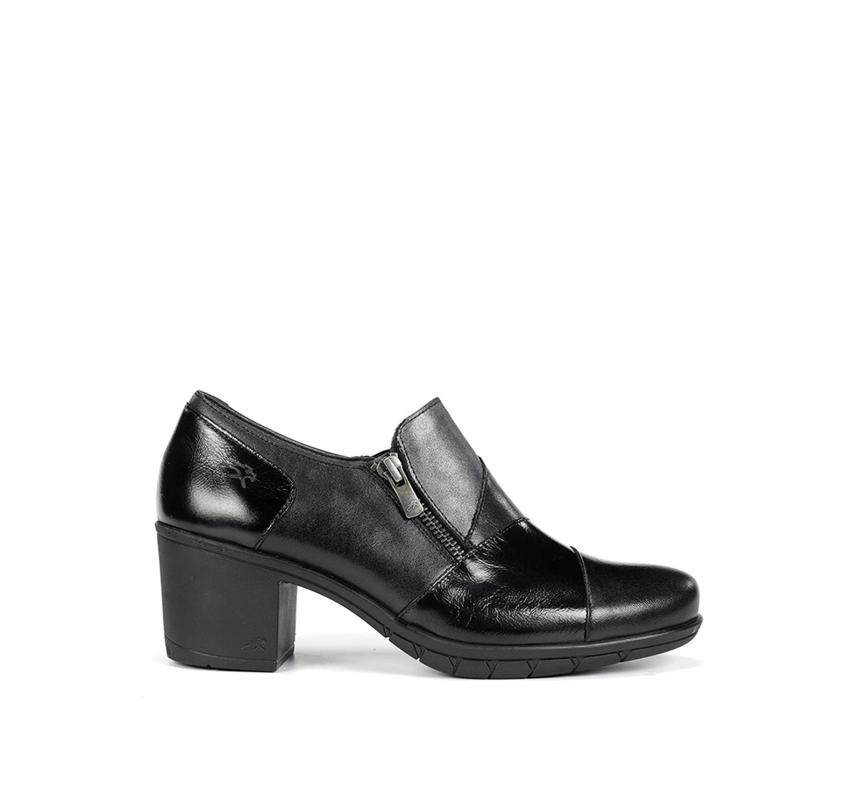 Fluchos Nydia F1802 slip on noir femme cuir