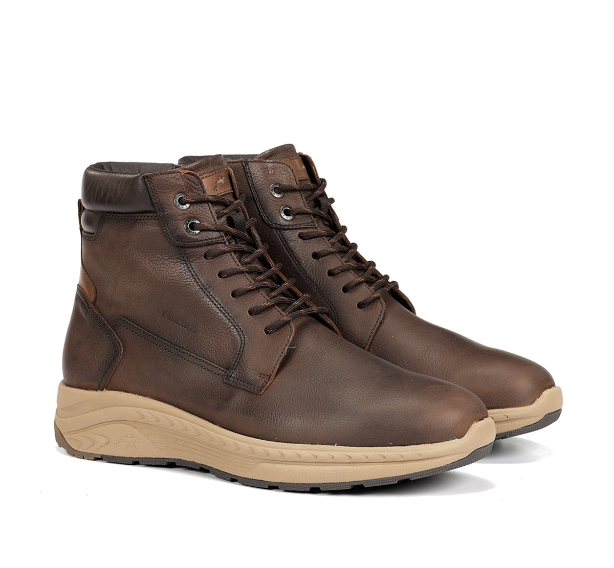 Fluchos Ryder F2292 bottes marron homme à lacets
