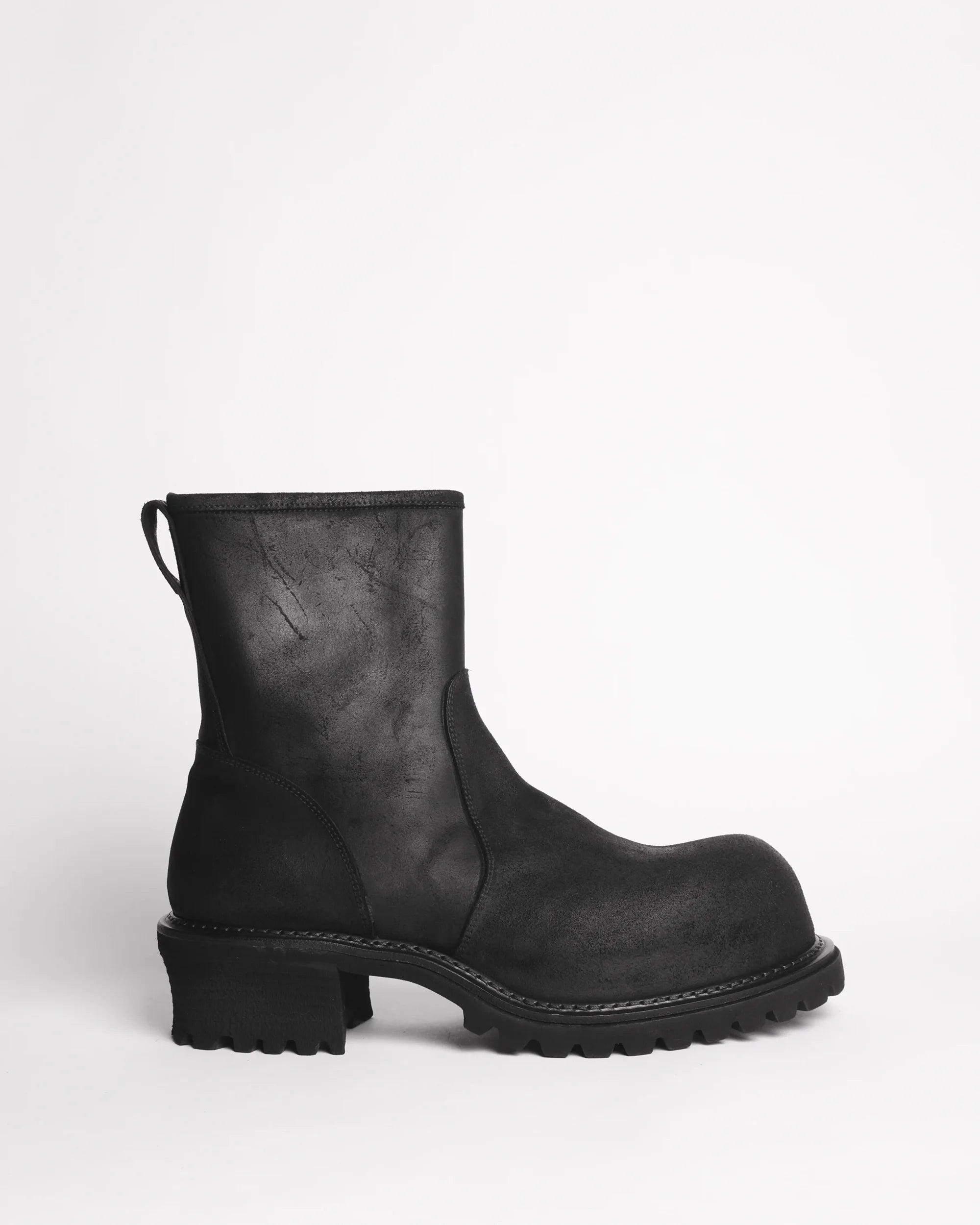 Premiata 017 boots cuir zip homme