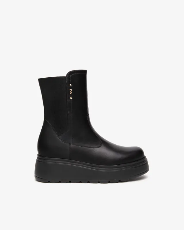 Nero Giardini Ankle Boots bottines cuir tissu femme Memory