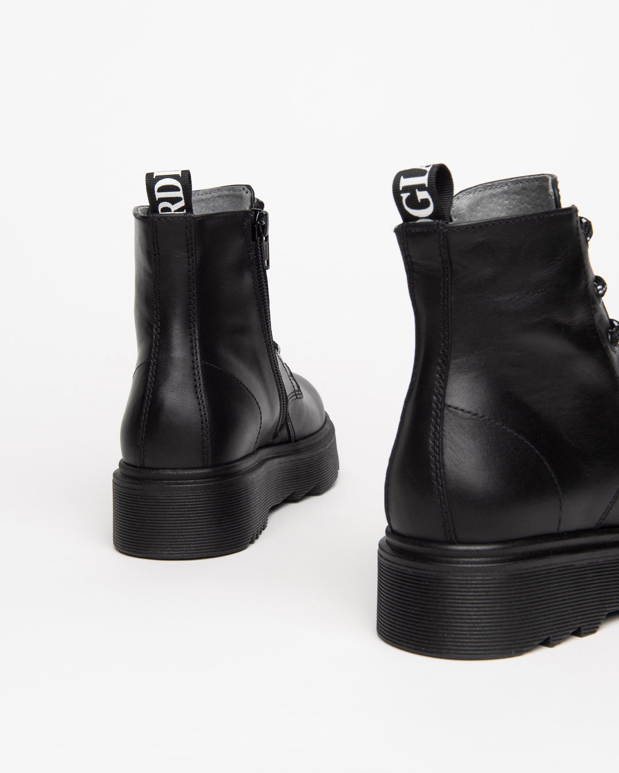 Nero Giardini Combat Boots rangers cuir fille
